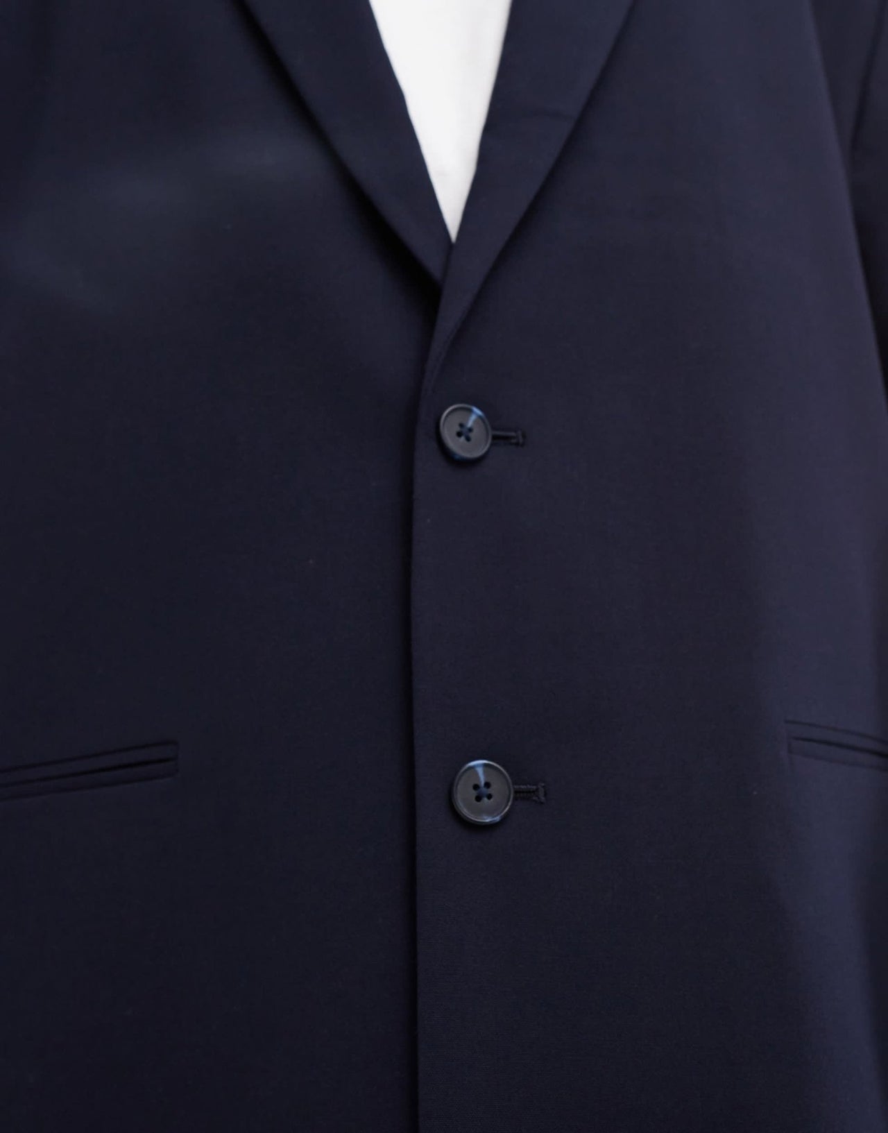 ASOS DESIGN oversized slouchy suit jacket in navy - ASOS Sample Sale