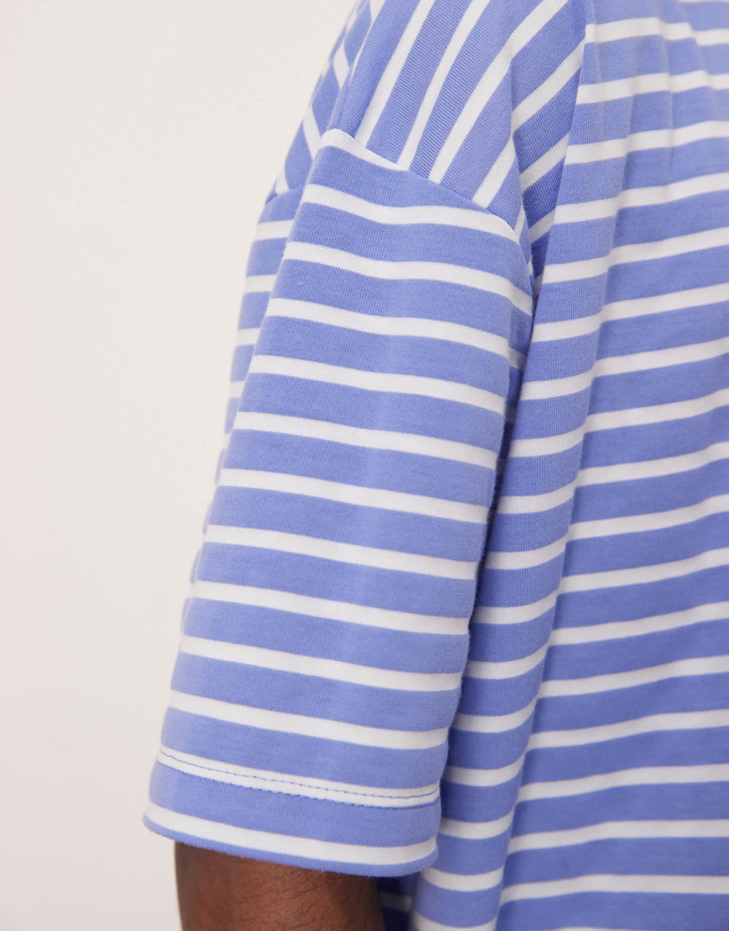 ASOS DESIGN oversized t-shirt in blue and white stripe - ASOS Sample Sale