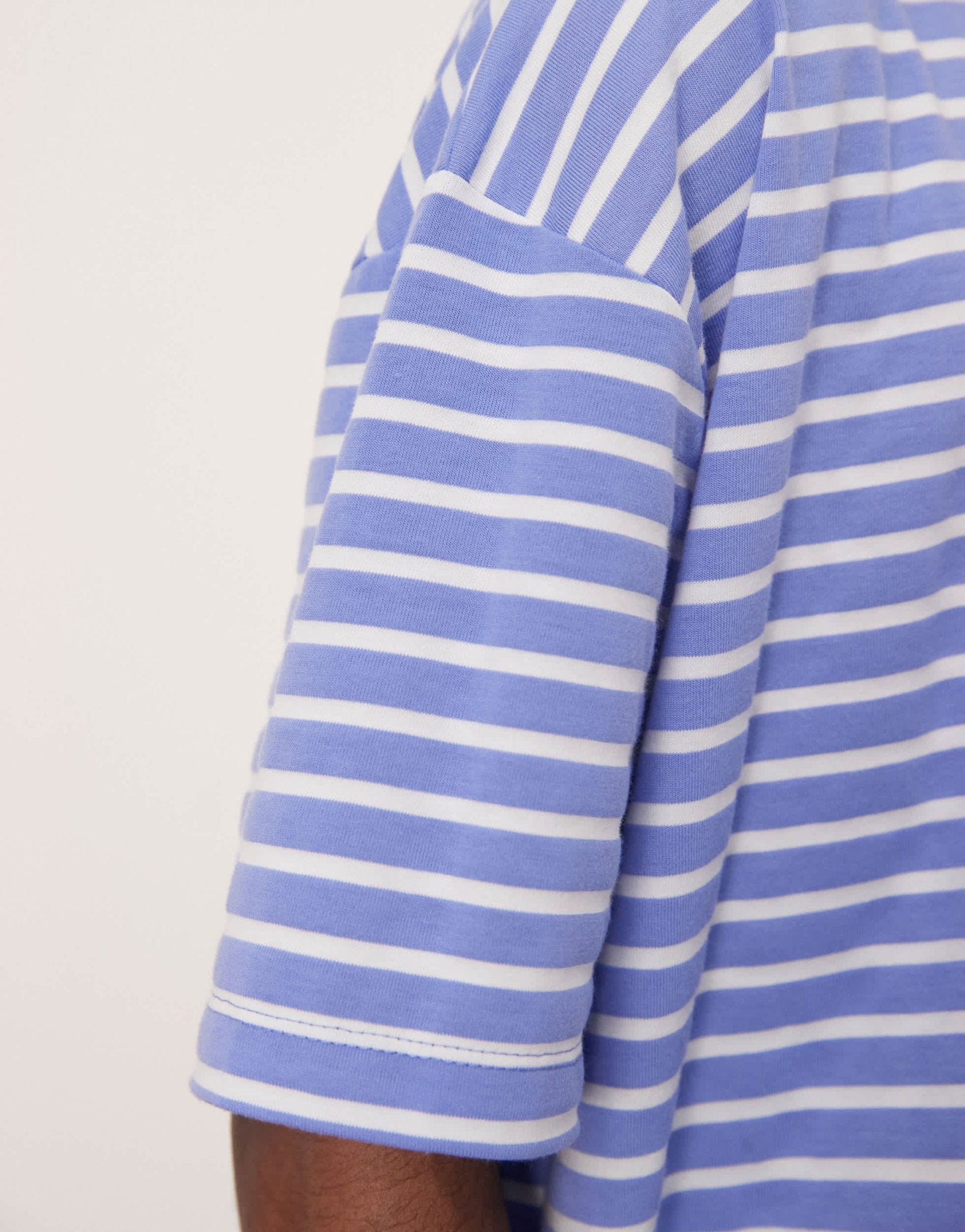 ASOS DESIGN oversized t-shirt in blue and white stripe - ASOS Sample Sale