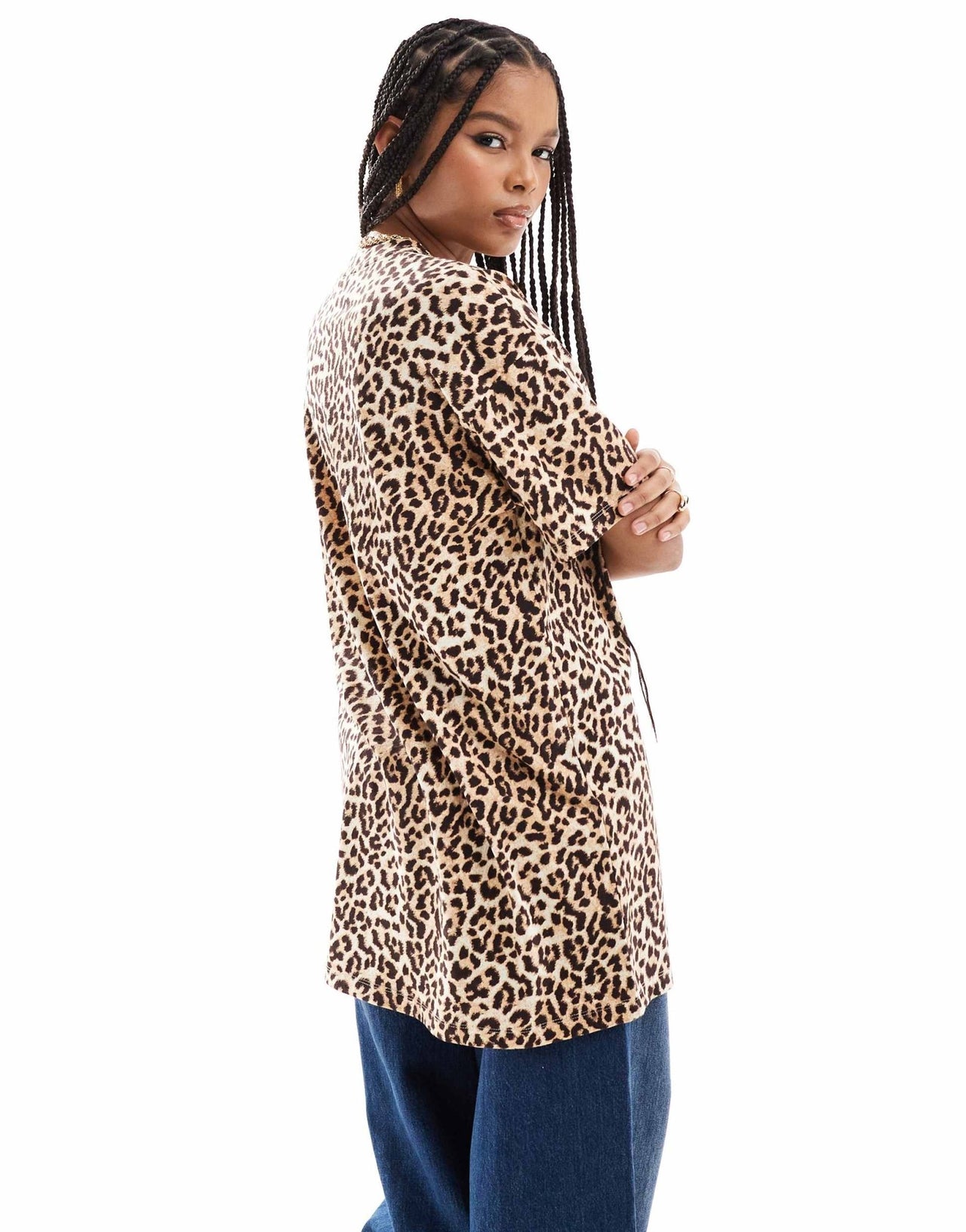 ASOS DESIGN oversized t-shirt in leopard print - ASOS Sample Sale