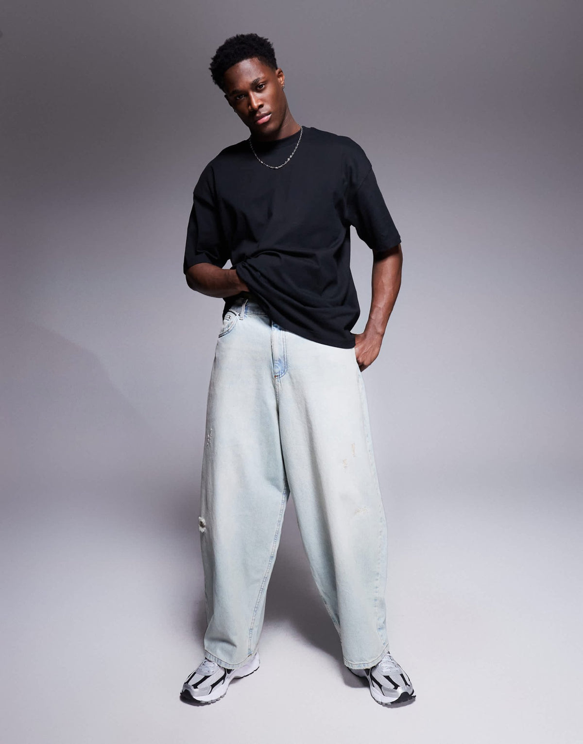 ASOS DESIGN oversized t-shirt with city graphic in black - ASOS Sample Sale
