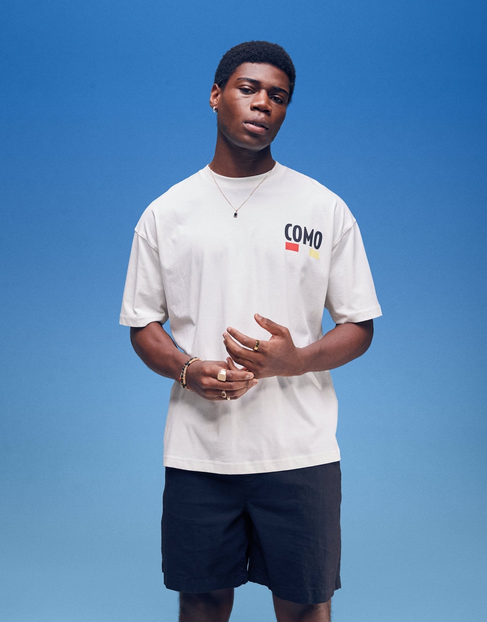 ASOS DESIGN oversized t-shirt with scenic graphic in cream - ASOS Sample Sale