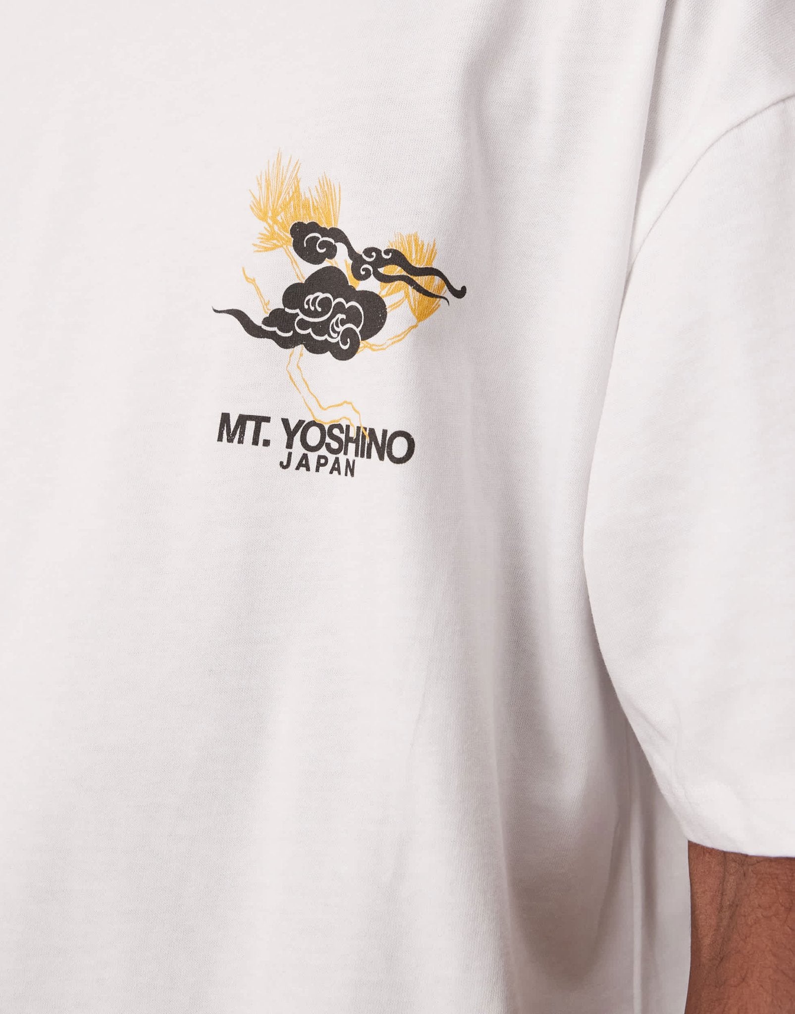 ASOS DESIGN oversized t-shirt with souvenir graphic in white - ASOS Sample Sale