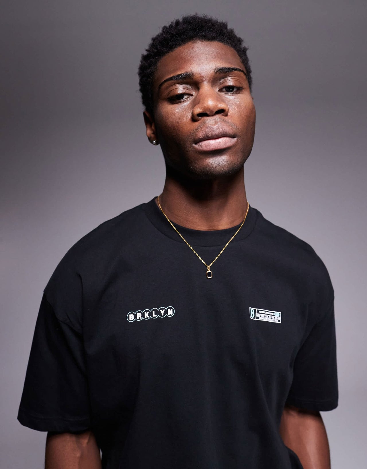 ASOS DESIGN oversized t-shirt with street graphic in black - ASOS Sample Sale
