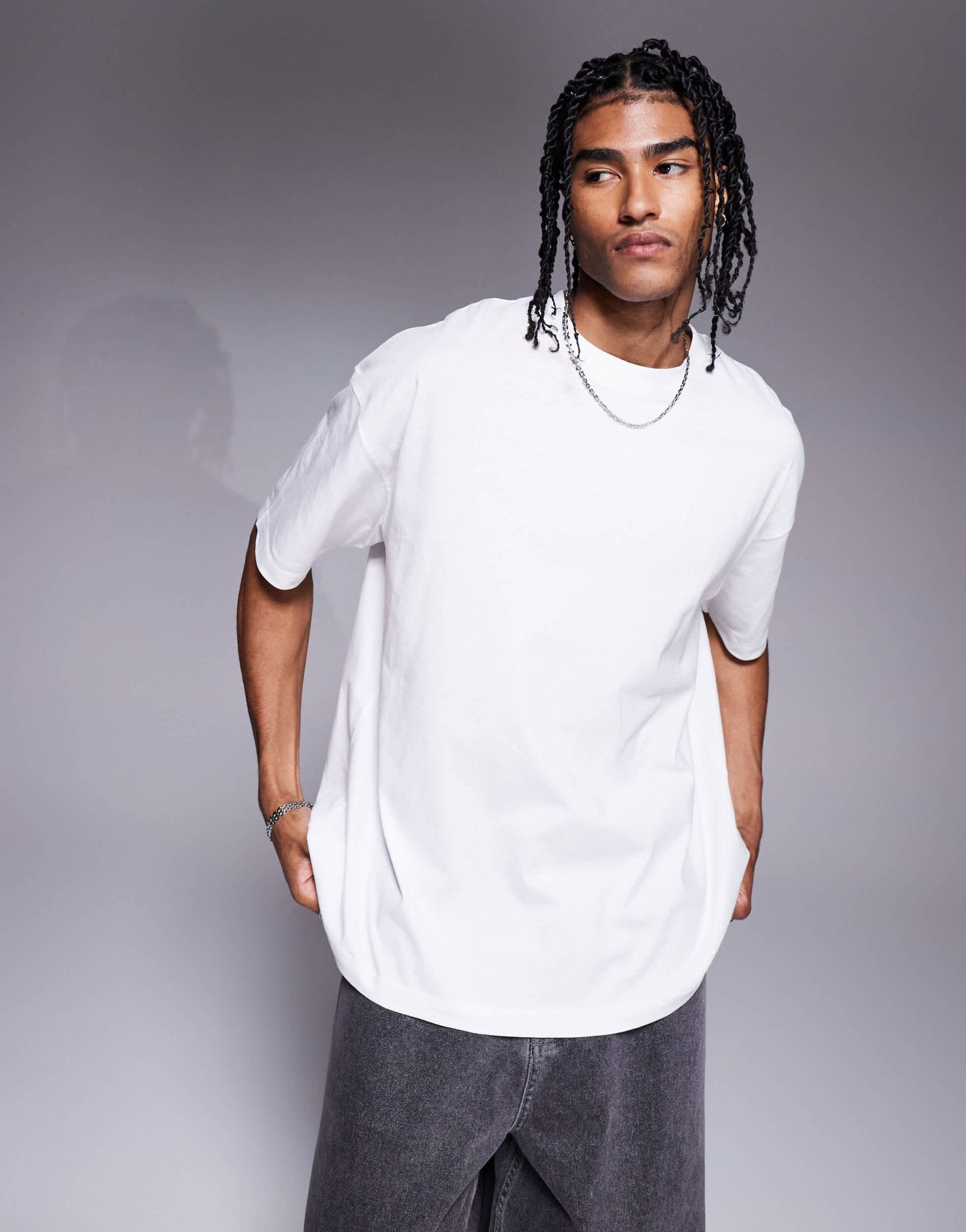 ASOS DESIGN oversized t-shirt with summer graphic in white - ASOS Sample Sale
