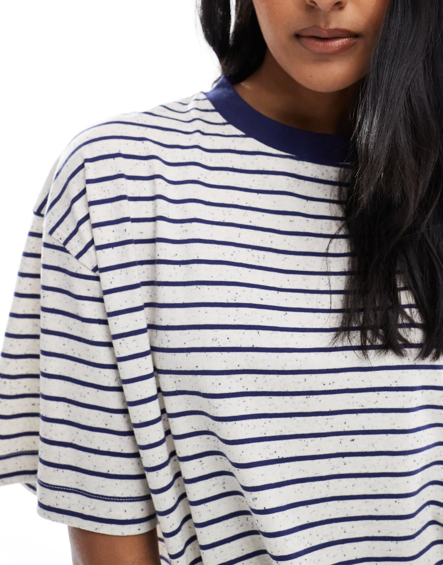 ASOS DESIGN oversized tee in neppie stripe - ASOS Sample Sale