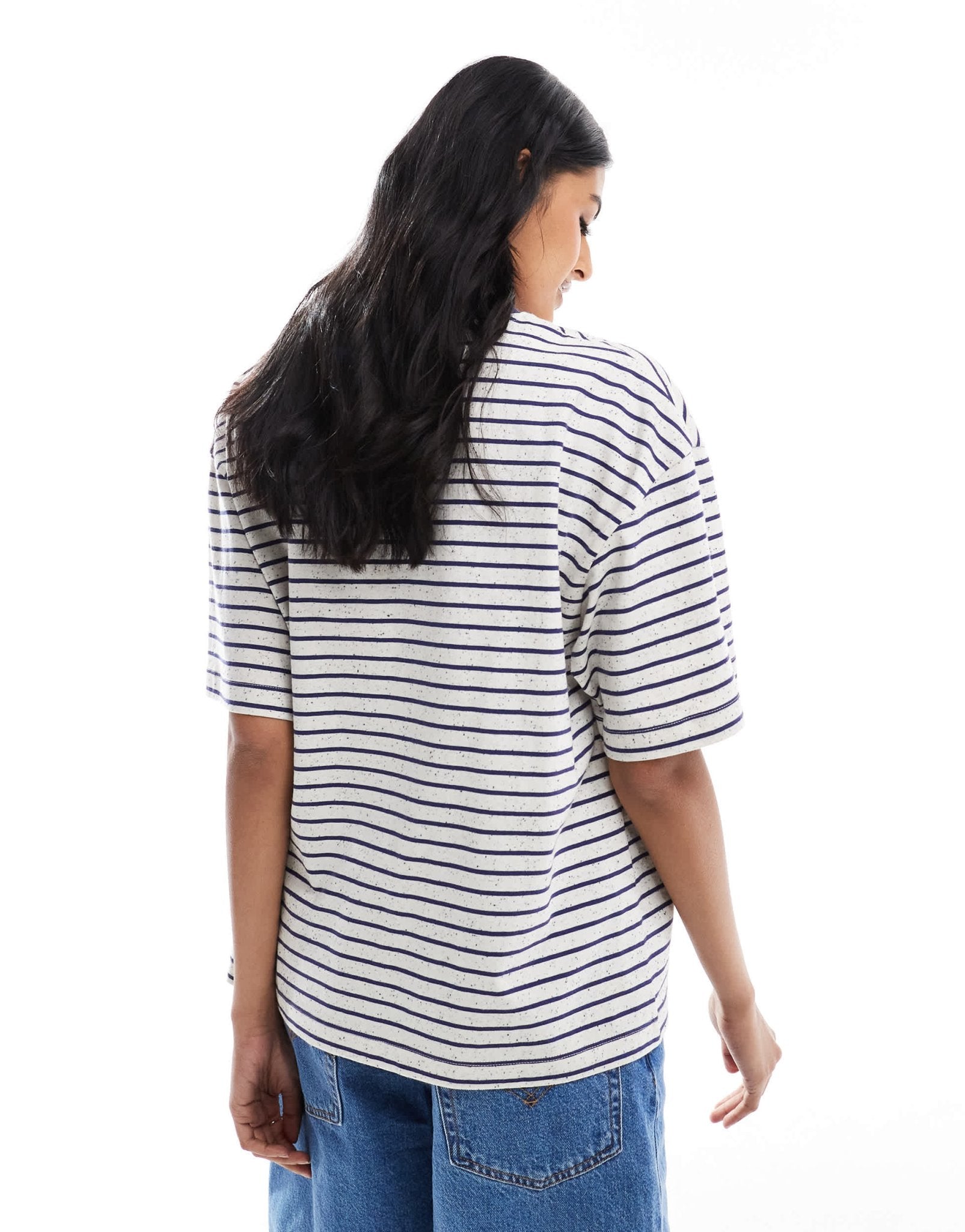 ASOS DESIGN oversized tee in neppie stripe - ASOS Sample Sale