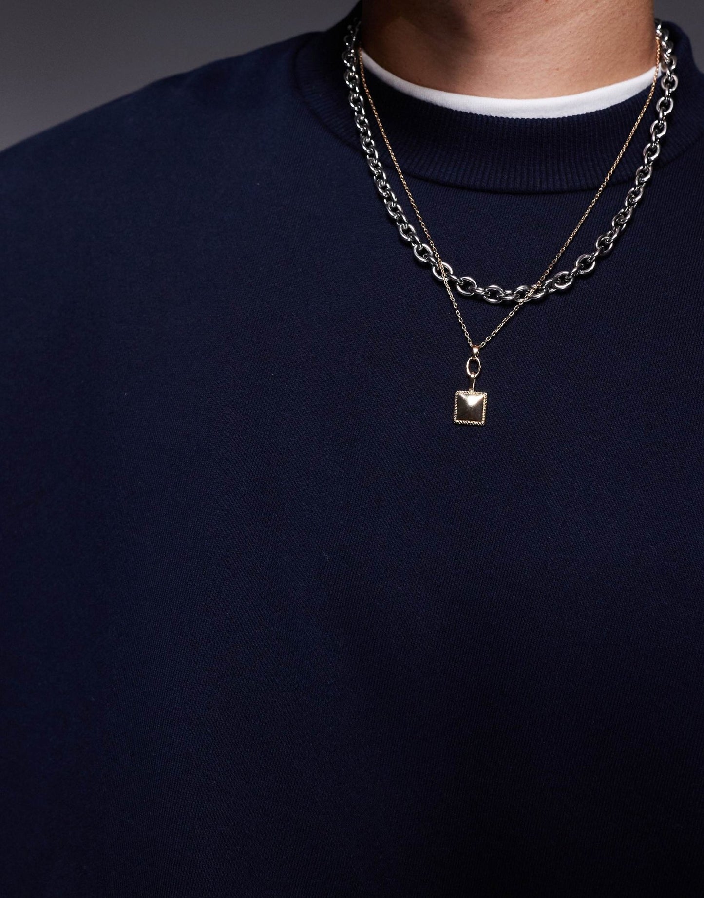 ASOS DESIGN premium heavyweight extreme oversized sweatshirt in 400gsm in navy - ASOS Sample Sale