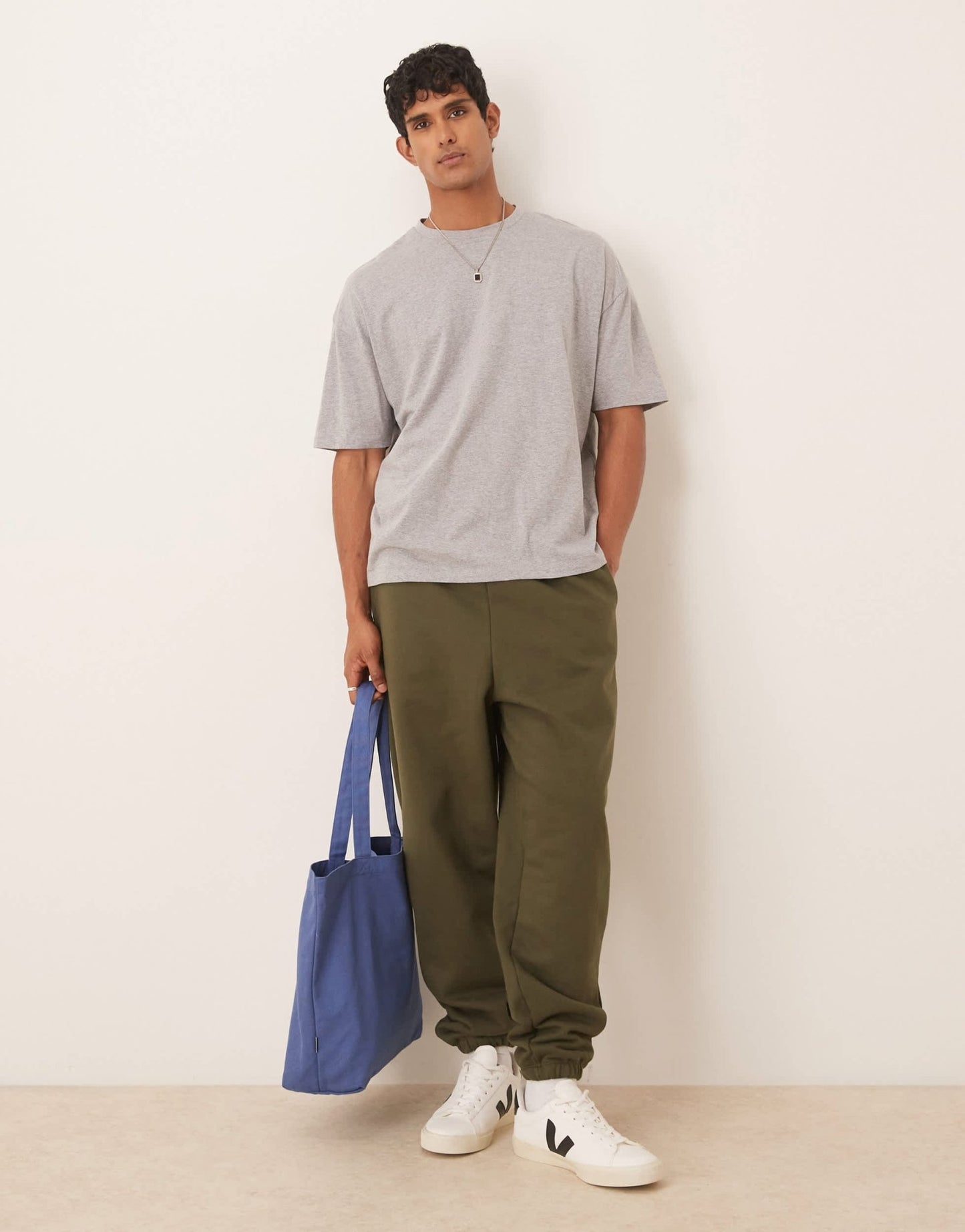 ASOS DESIGN premium heavyweight oversized joggers in 400gsm in dark green - DGREEN - ASOS Sample Sale