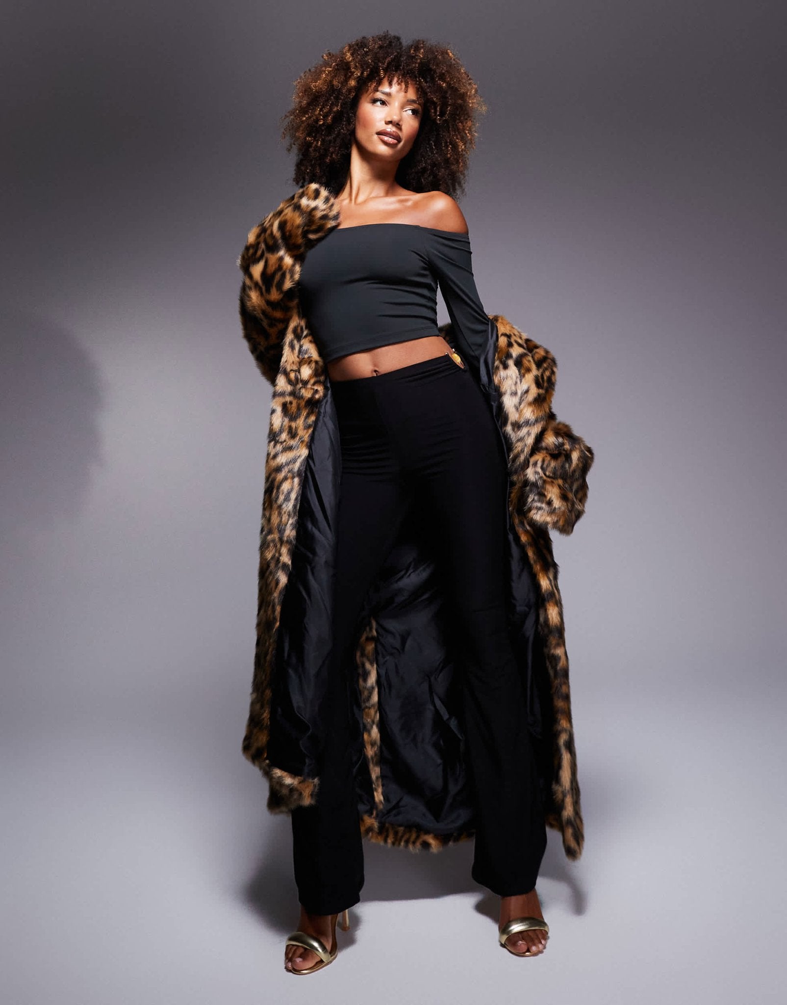 ASOS DESIGN Premium sculpting bardot top in black - ASOS Sample Sale