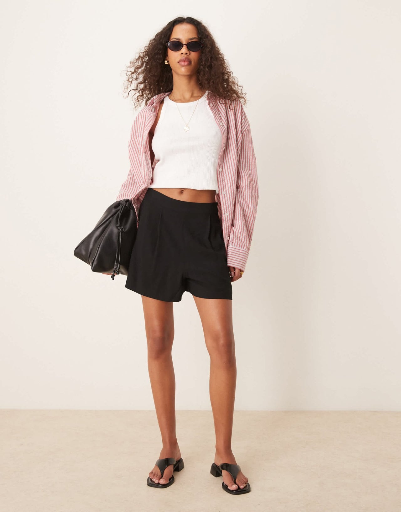 ASOS DESIGN pull on shorts in black - ASOS Sample Sale