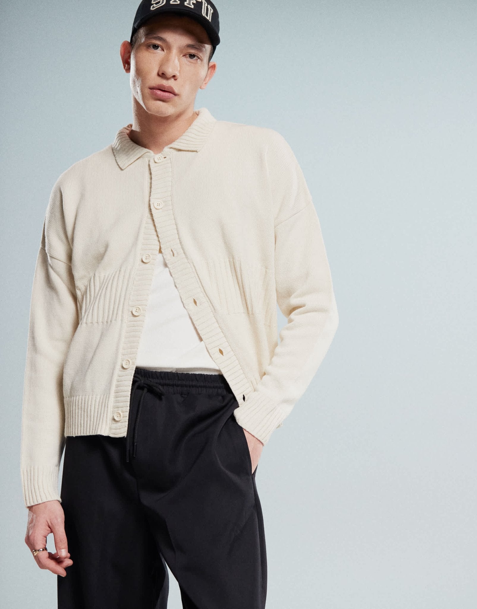 ASOS DESIGN pull on smart wide leg trousers in black - ASOS Sample Sale