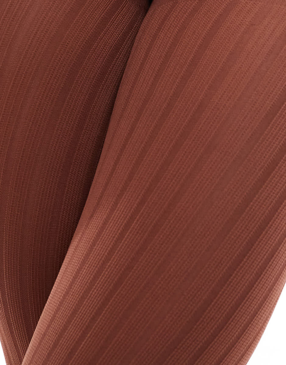 ASOS DESIGN ribbed tights in chocolate - ASOS Sample Sale