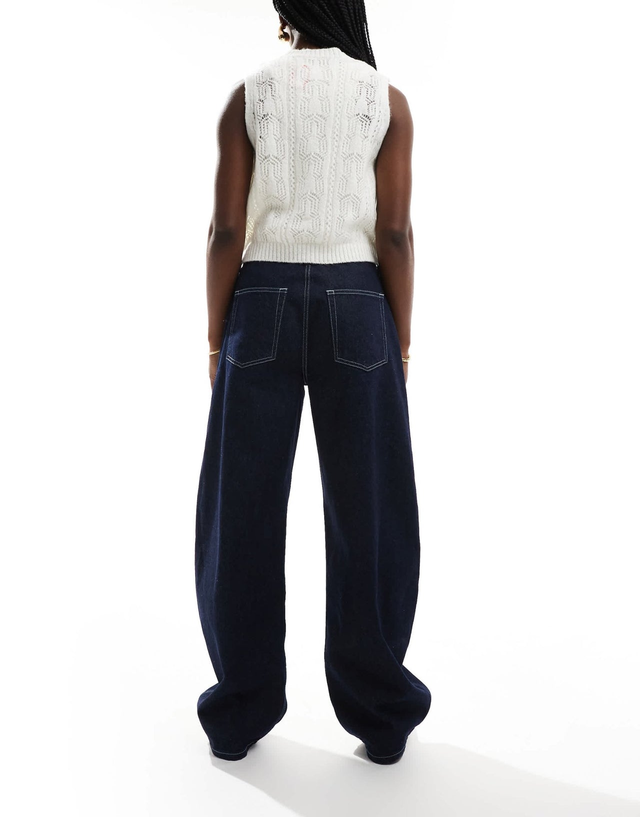 ASOS DESIGN seam detail jean in indigo - ASOS Sample Sale