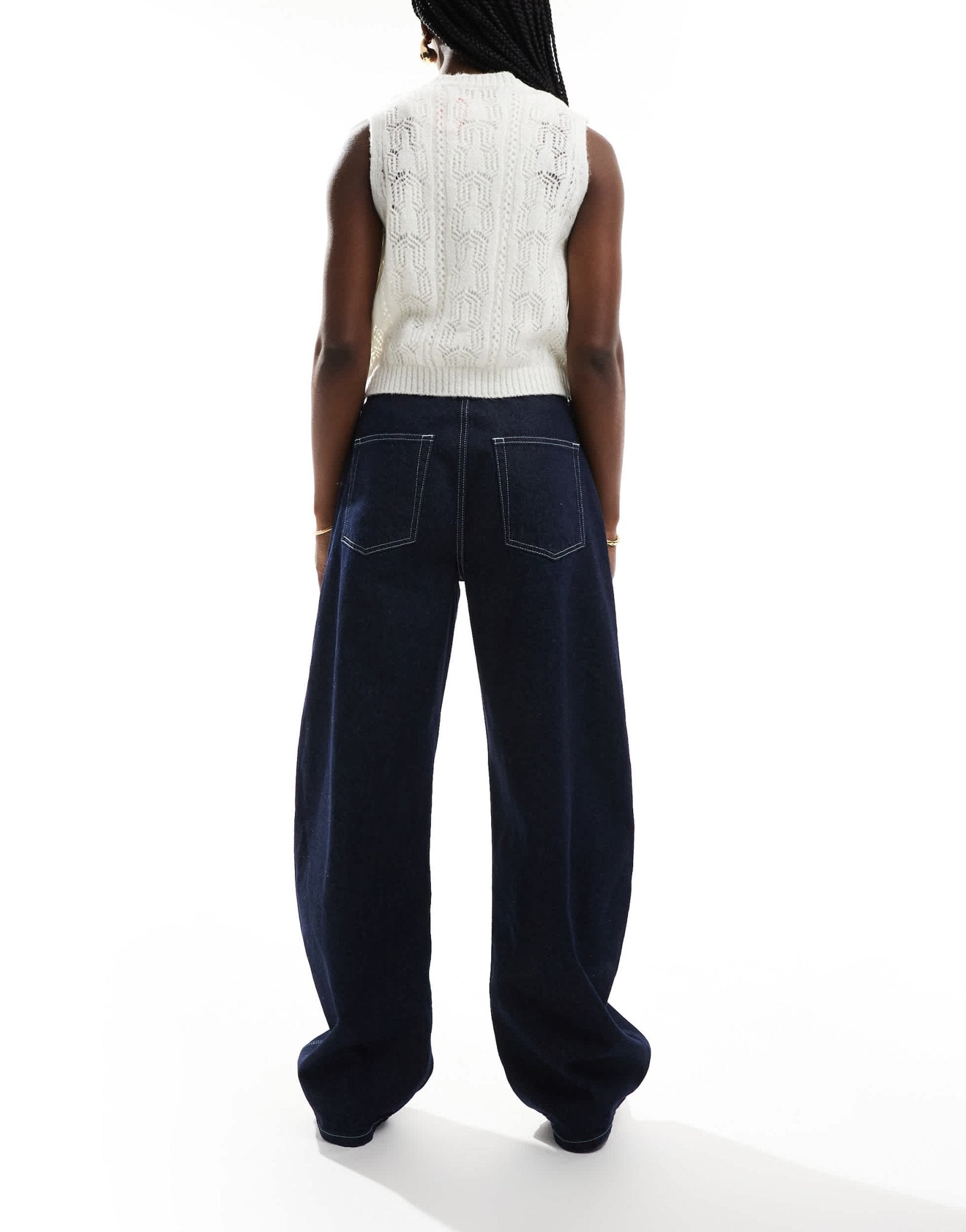 ASOS DESIGN seam detail jean in indigo - ASOS Sample Sale