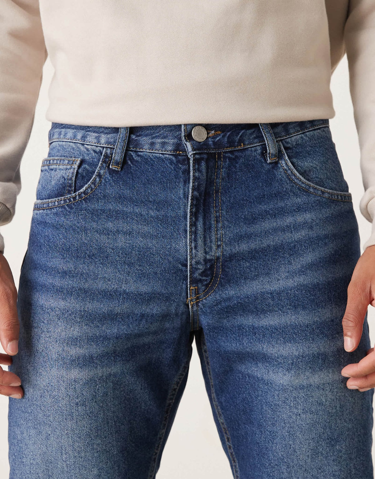 ASOS DESIGN slim fit jeans in dark wash blue - ASOS Sample Sale