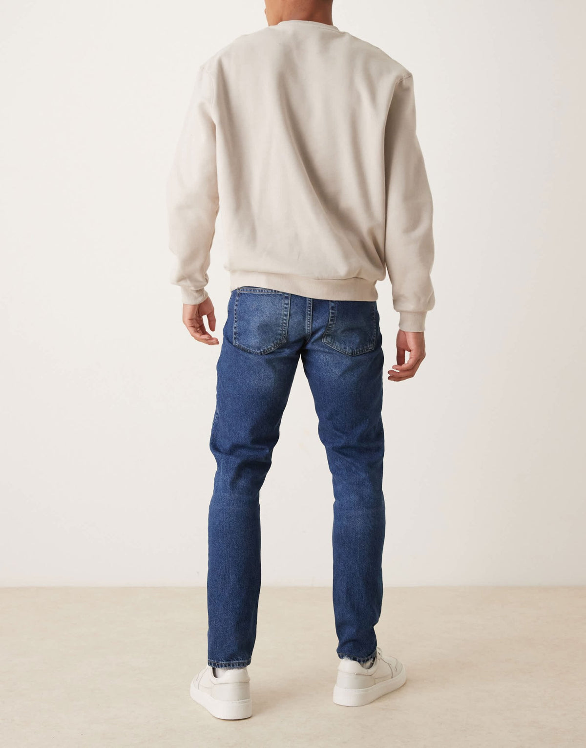 ASOS DESIGN slim fit jeans in dark wash blue - ASOS Sample Sale
