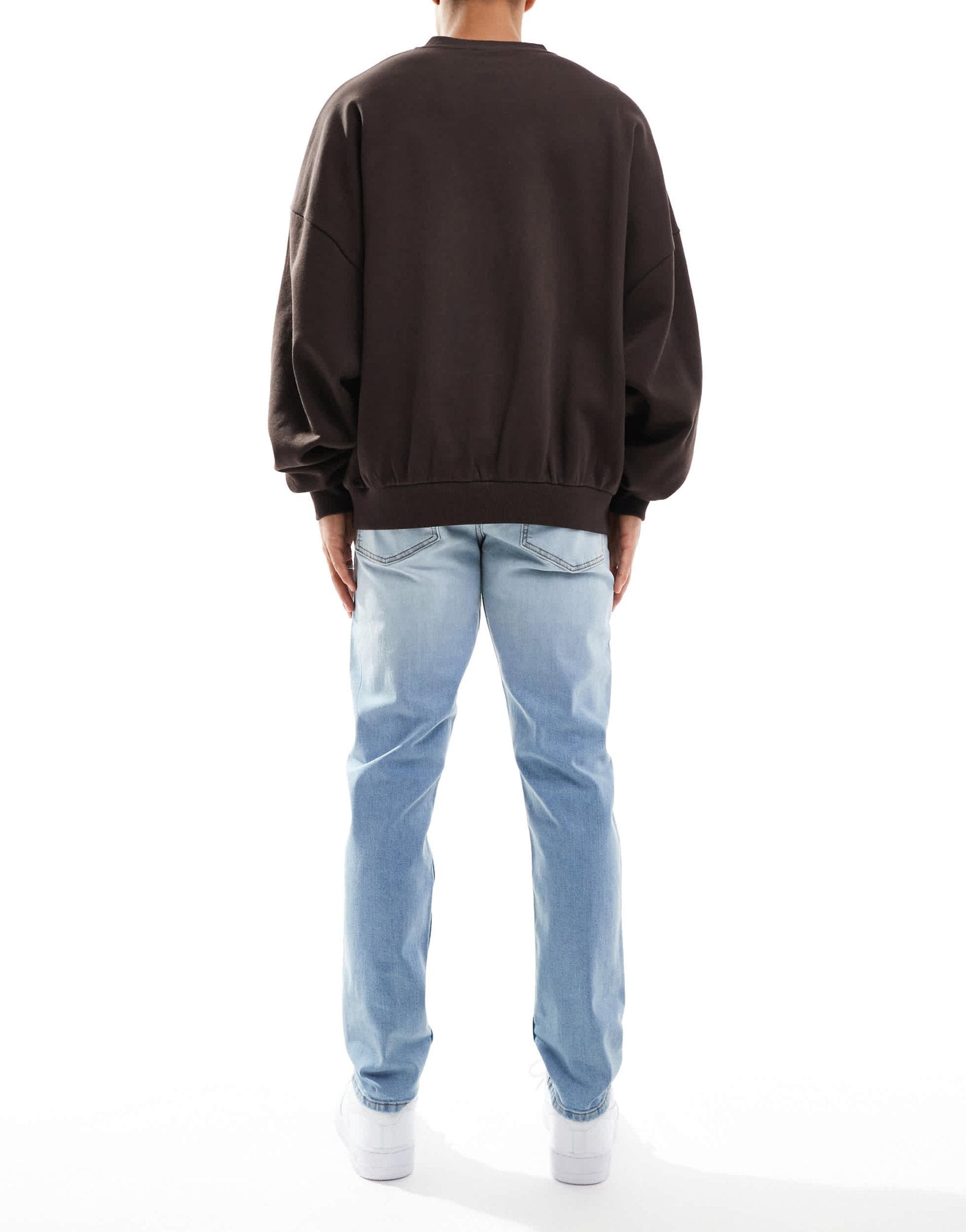 ASOS DESIGN slim jeans in mid wash blue - ASOS Sample Sale
