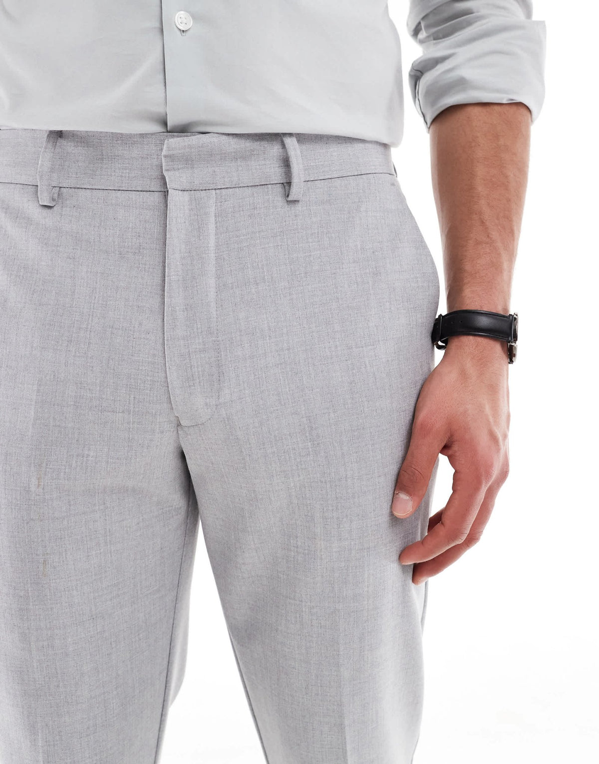 ASOS DESIGN slim suit trousers in grey - ASOS Sample Sale