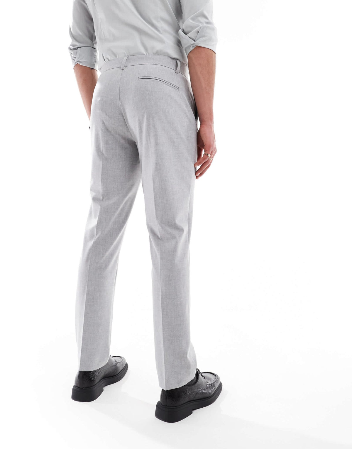 ASOS DESIGN slim suit trousers in grey - ASOS Sample Sale