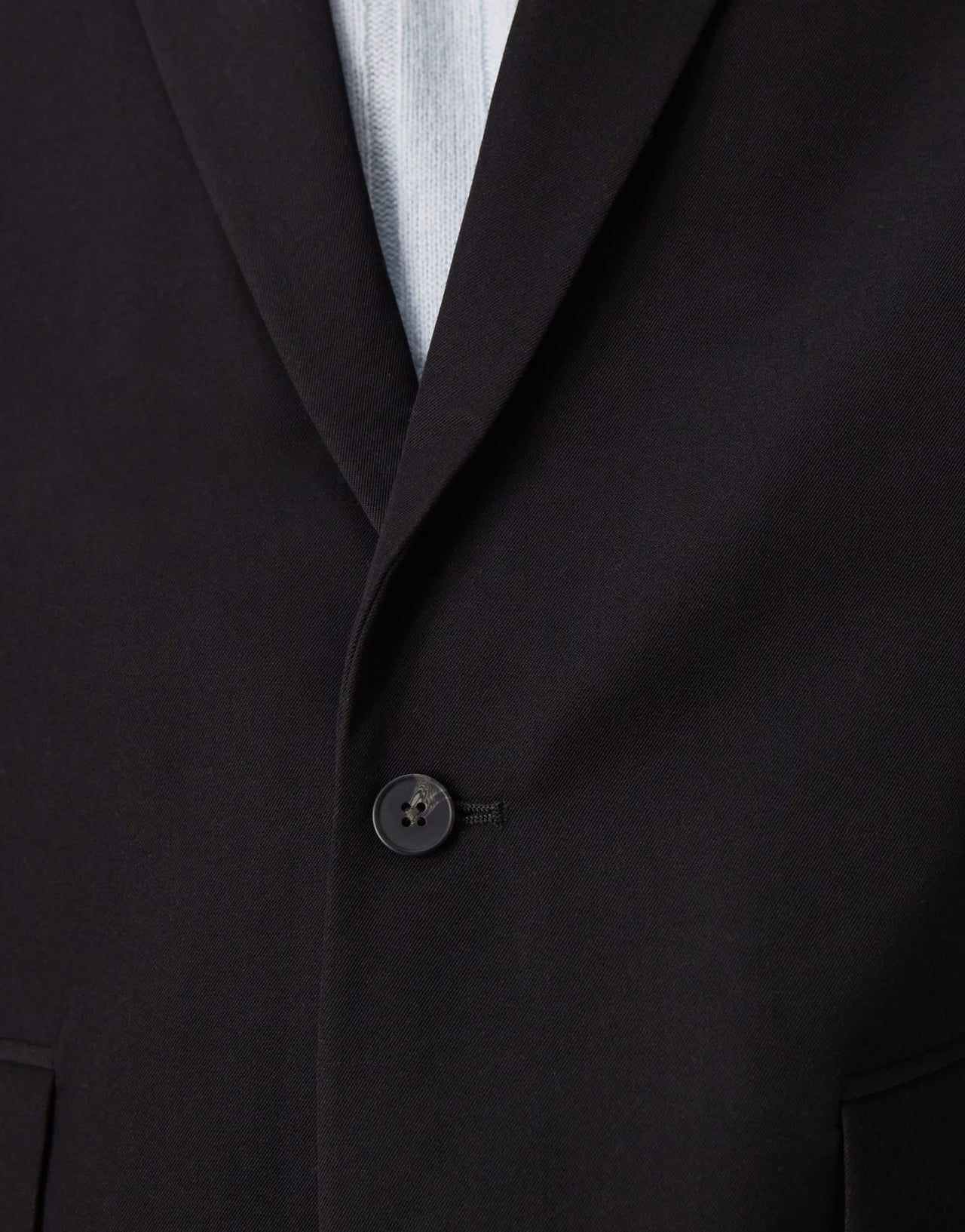 ASOS DESIGN slouchy boxy suit jacket in black twill - ASOS Sample Sale