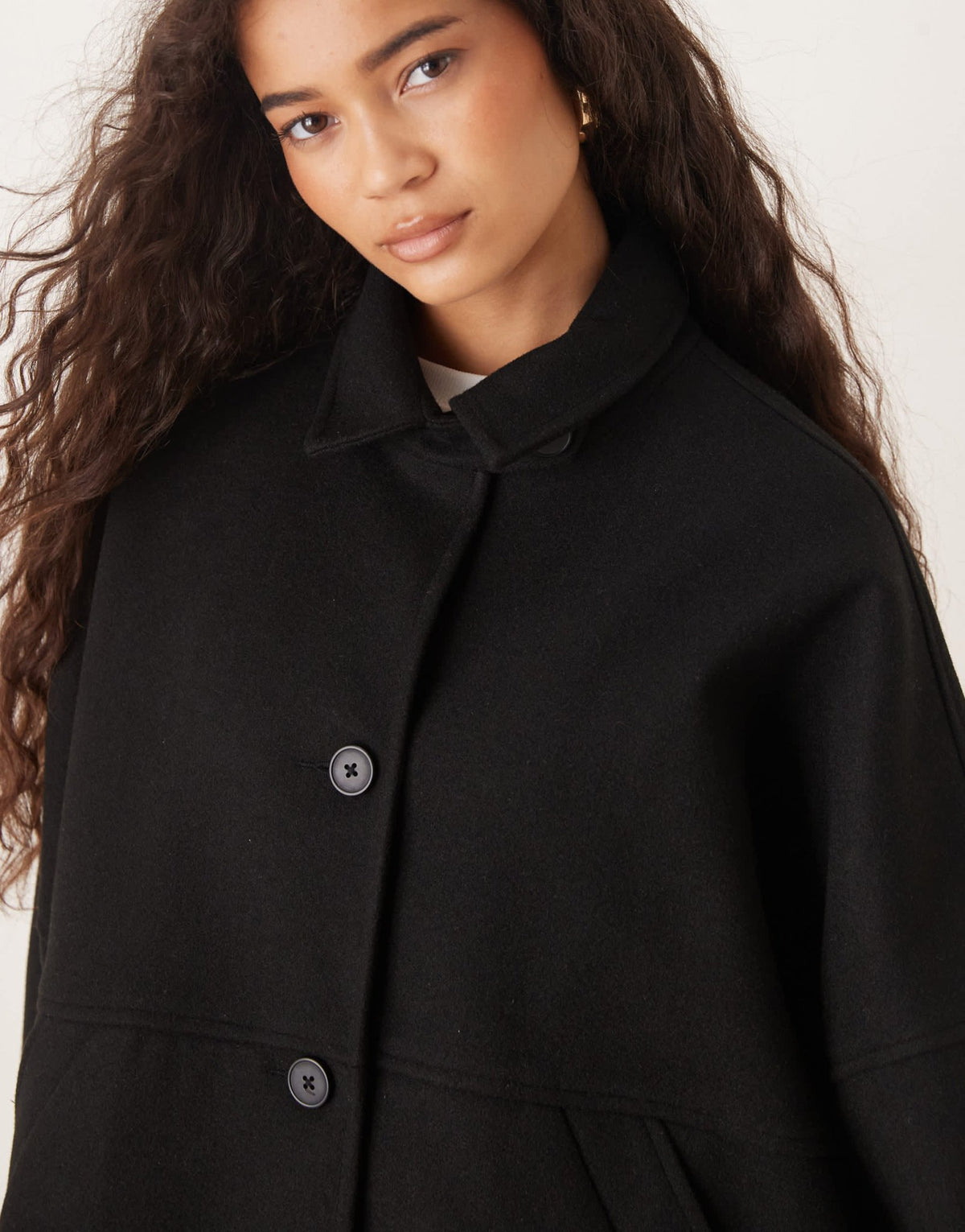 ASOS DESIGN slouchy formal harrington jacket in black - ASOS Sample Sale