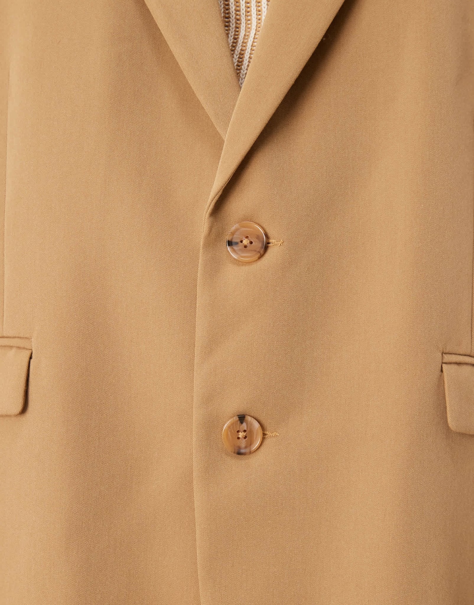 ASOS DESIGN slouchy oversized suit jacket in camel - ASOS Sample Sale