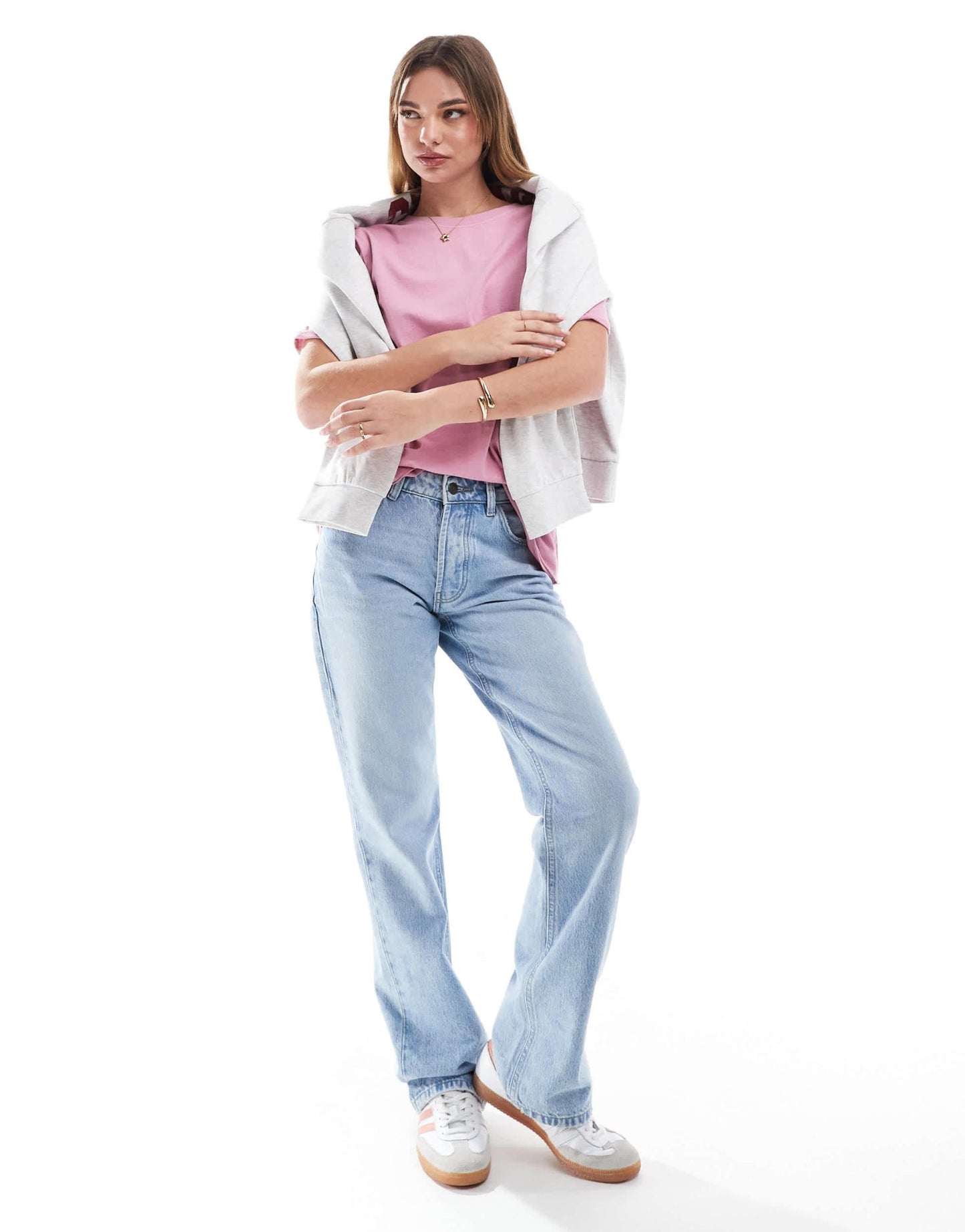 ASOS DESIGN slouchy raw edge regular fit washed t-shirt in washed plum - ASOS Sample Sale