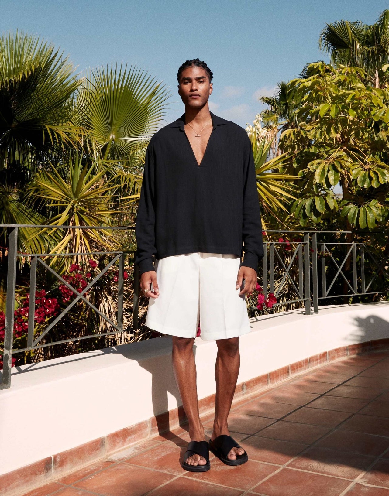 ASOS DESIGN smart bermuda shorts with front pleat in white - ASOS Sample Sale