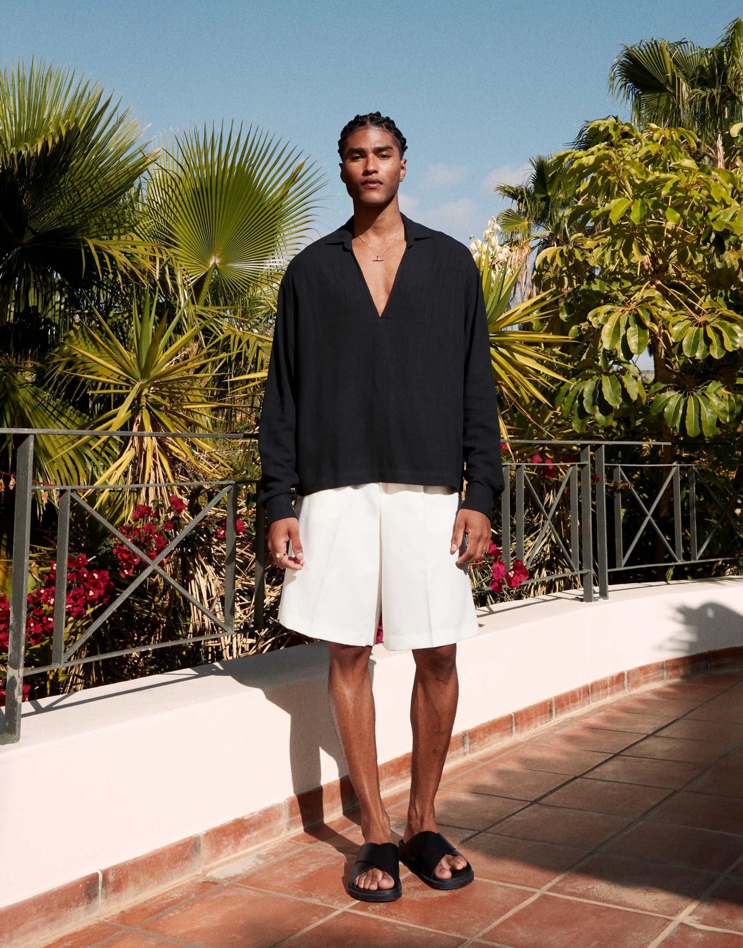 ASOS DESIGN smart bermuda shorts with front pleat in white - ASOS Sample Sale