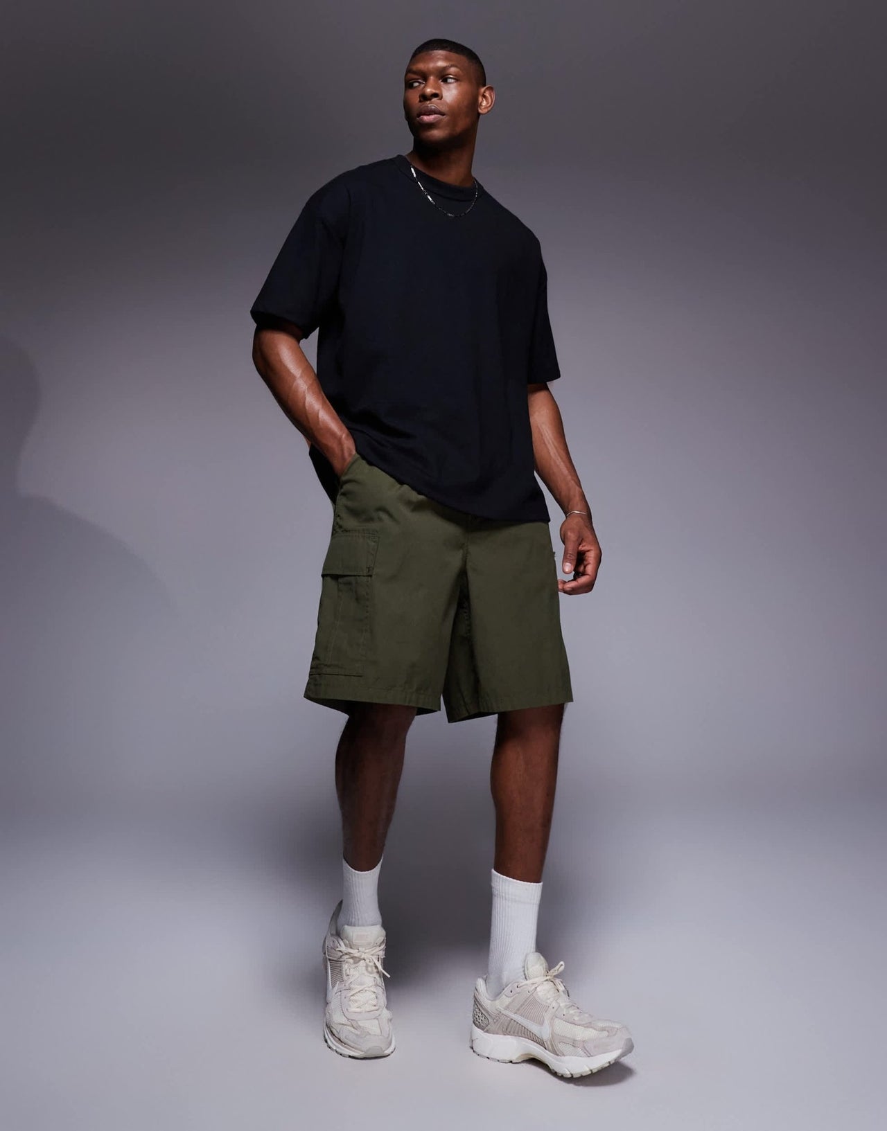 ASOS DESIGN soft touch boxy oversized t-shirt in black - ASOS Sample Sale