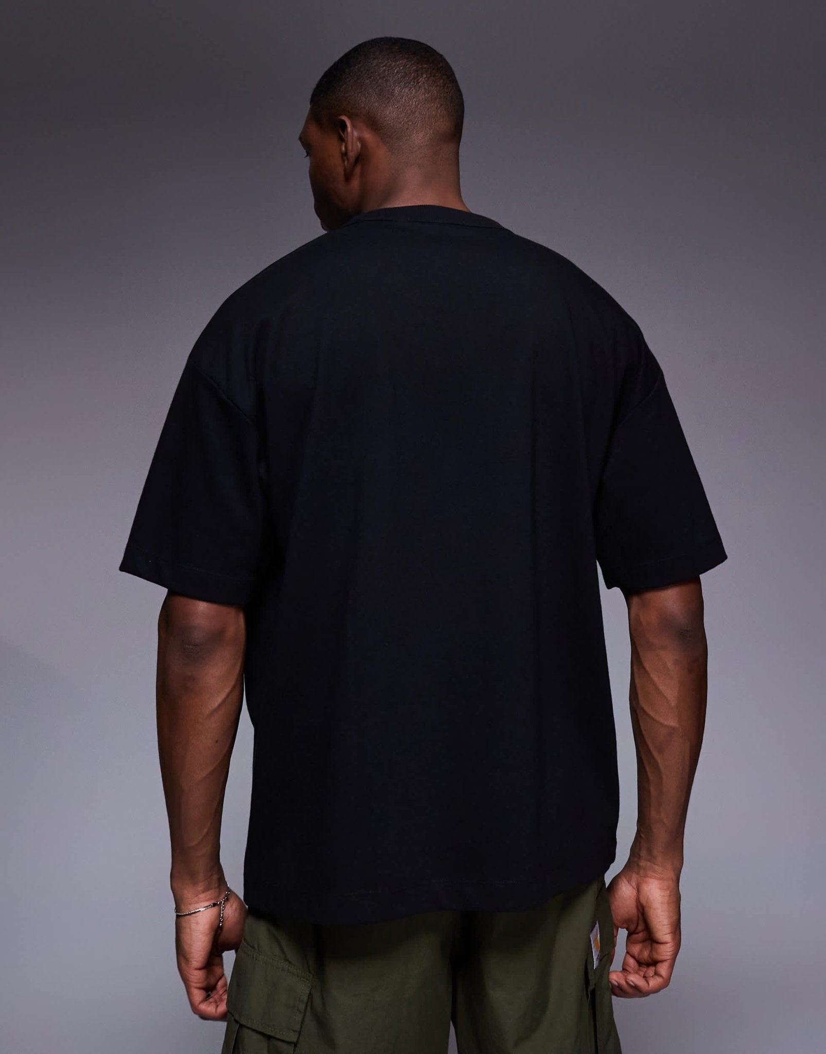 ASOS DESIGN soft touch boxy oversized t-shirt in black - ASOS Sample Sale