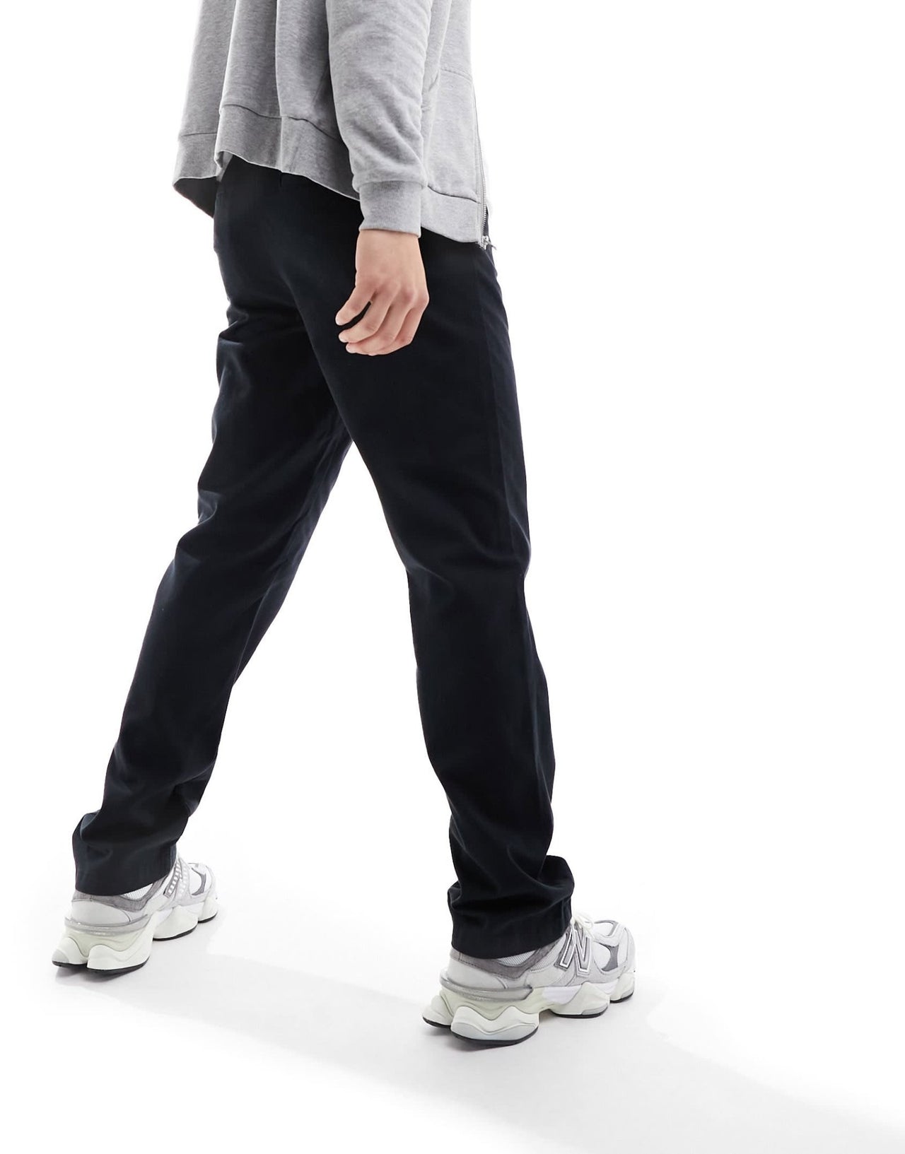 ASOS DESIGN straight chinos in black - ASOS Sample Sale