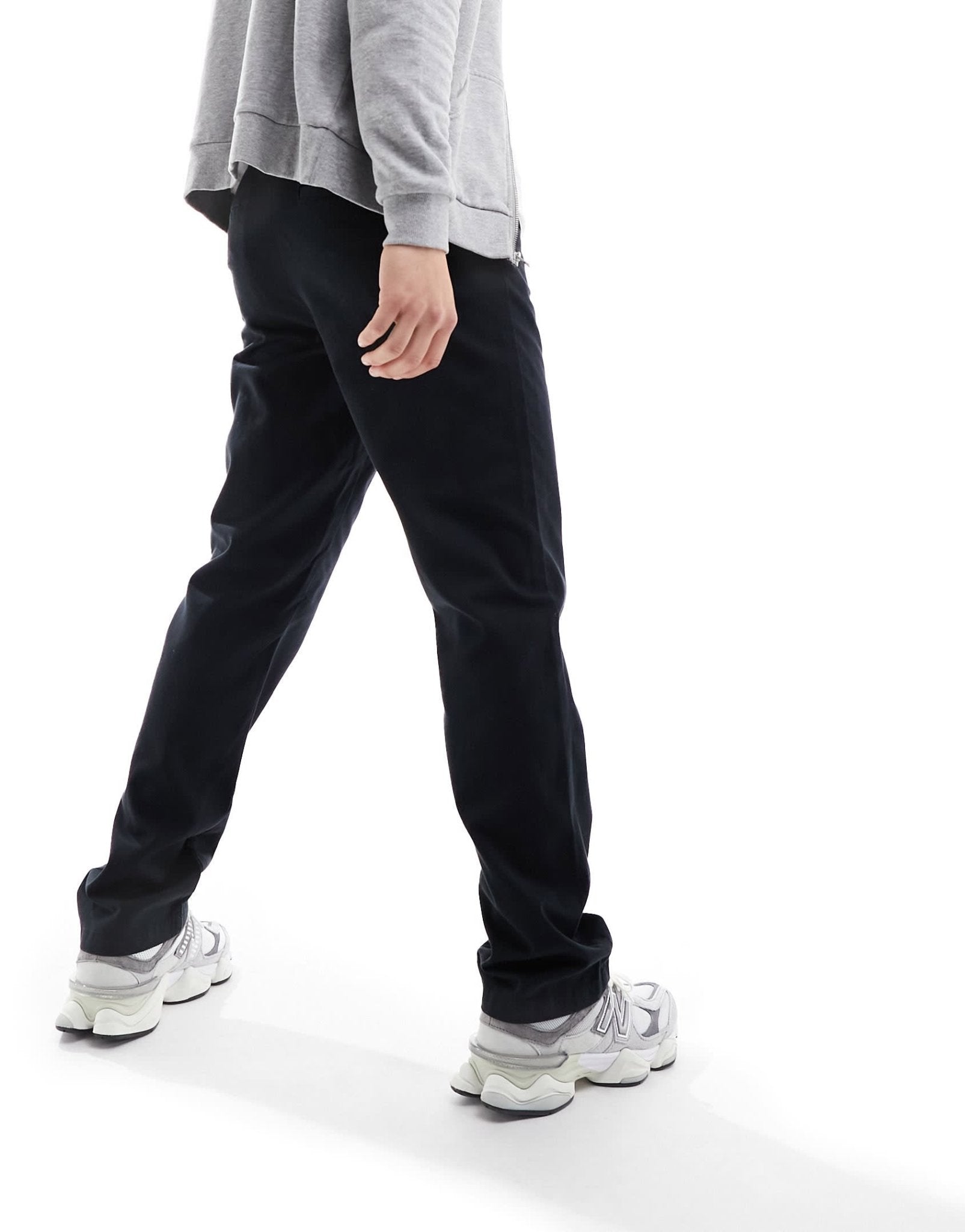 ASOS DESIGN straight chinos in black - ASOS Sample Sale