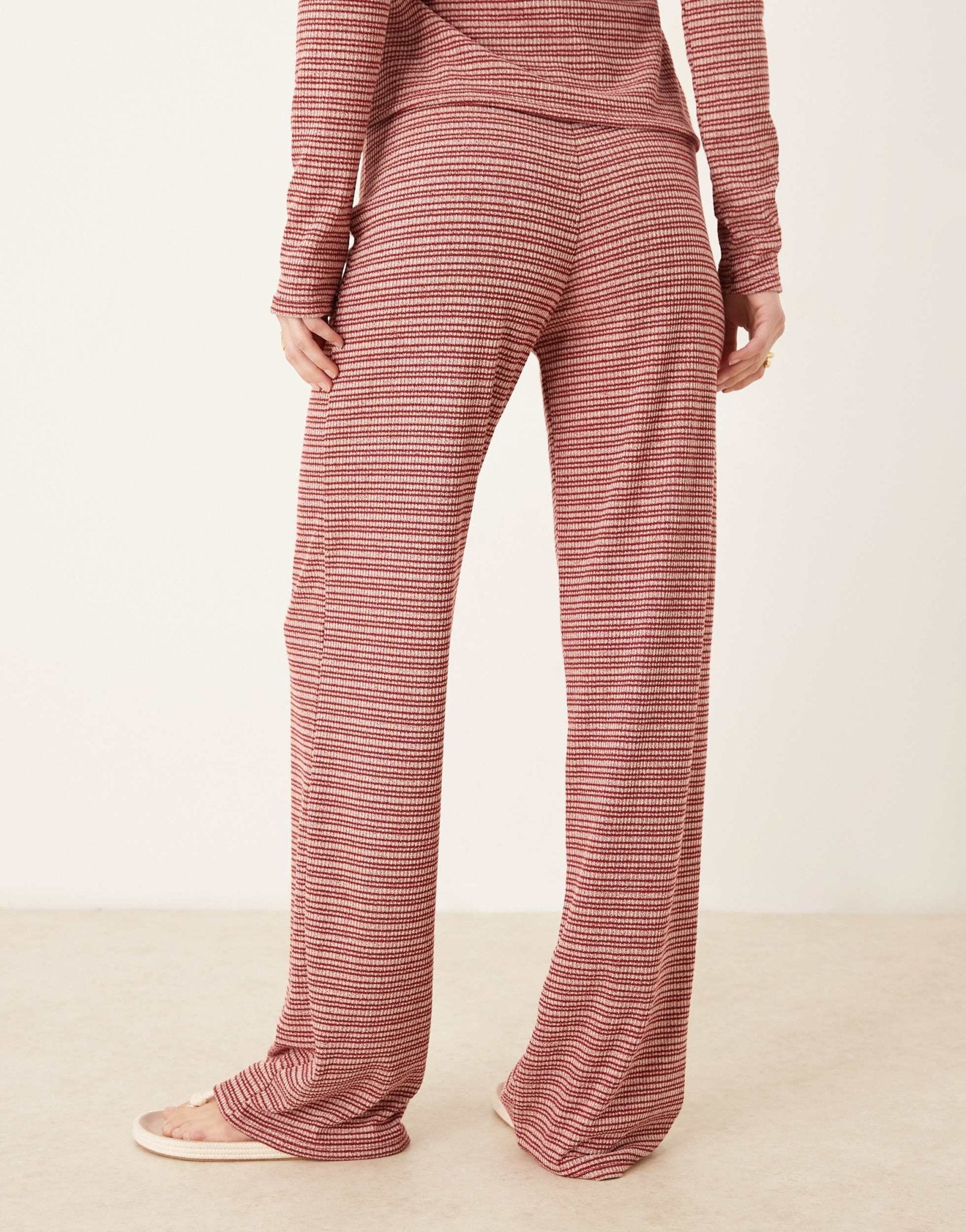 ASOS DESIGN stripe co - ord wide leg trouser - ASOS Sample Sale