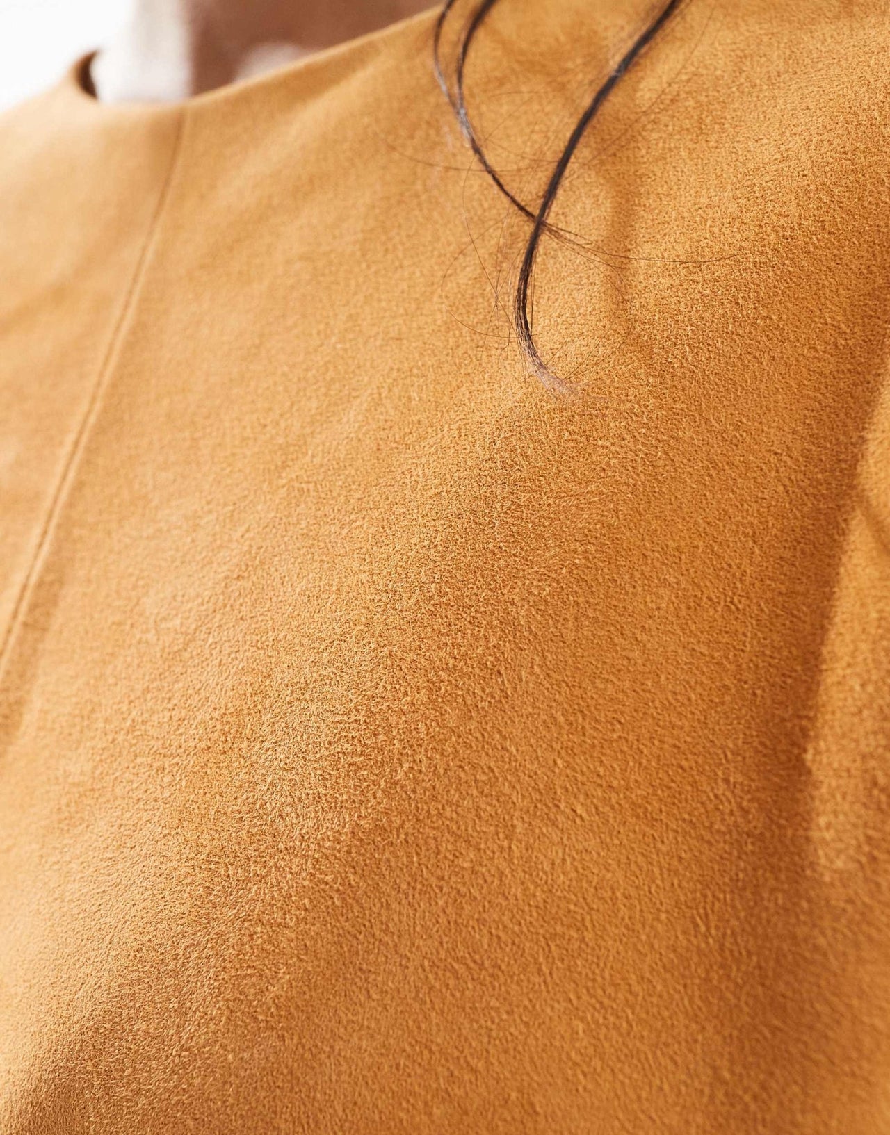ASOS DESIGN suede oversized cocoon sleeve tee co-ord in ginger - ASOS Sample Sale