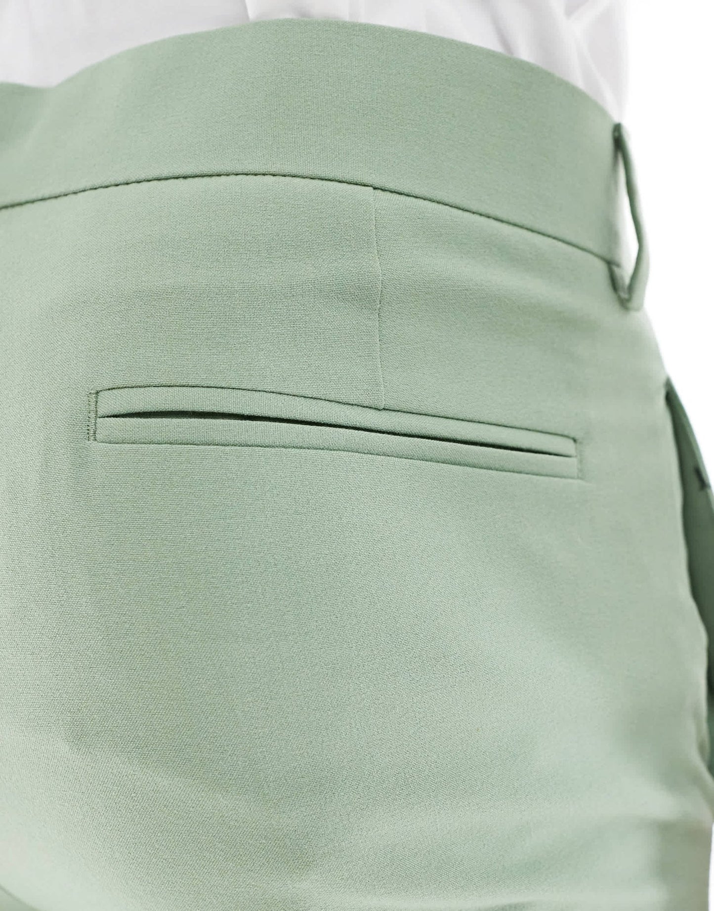 ASOS DESIGN super skinny suit trousers in sage - ASOS Sample Sale