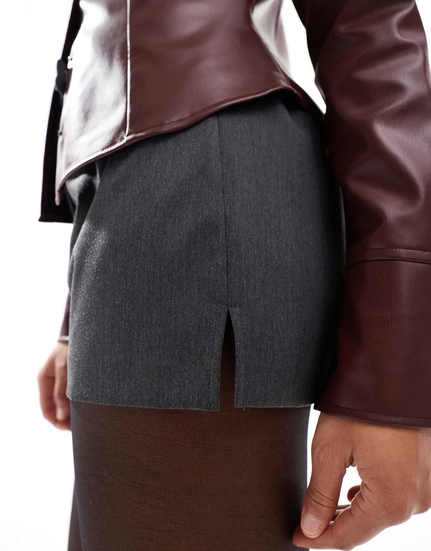 ASOS DESIGN tailored micro short in grey marl - ASOS Sample Sale
