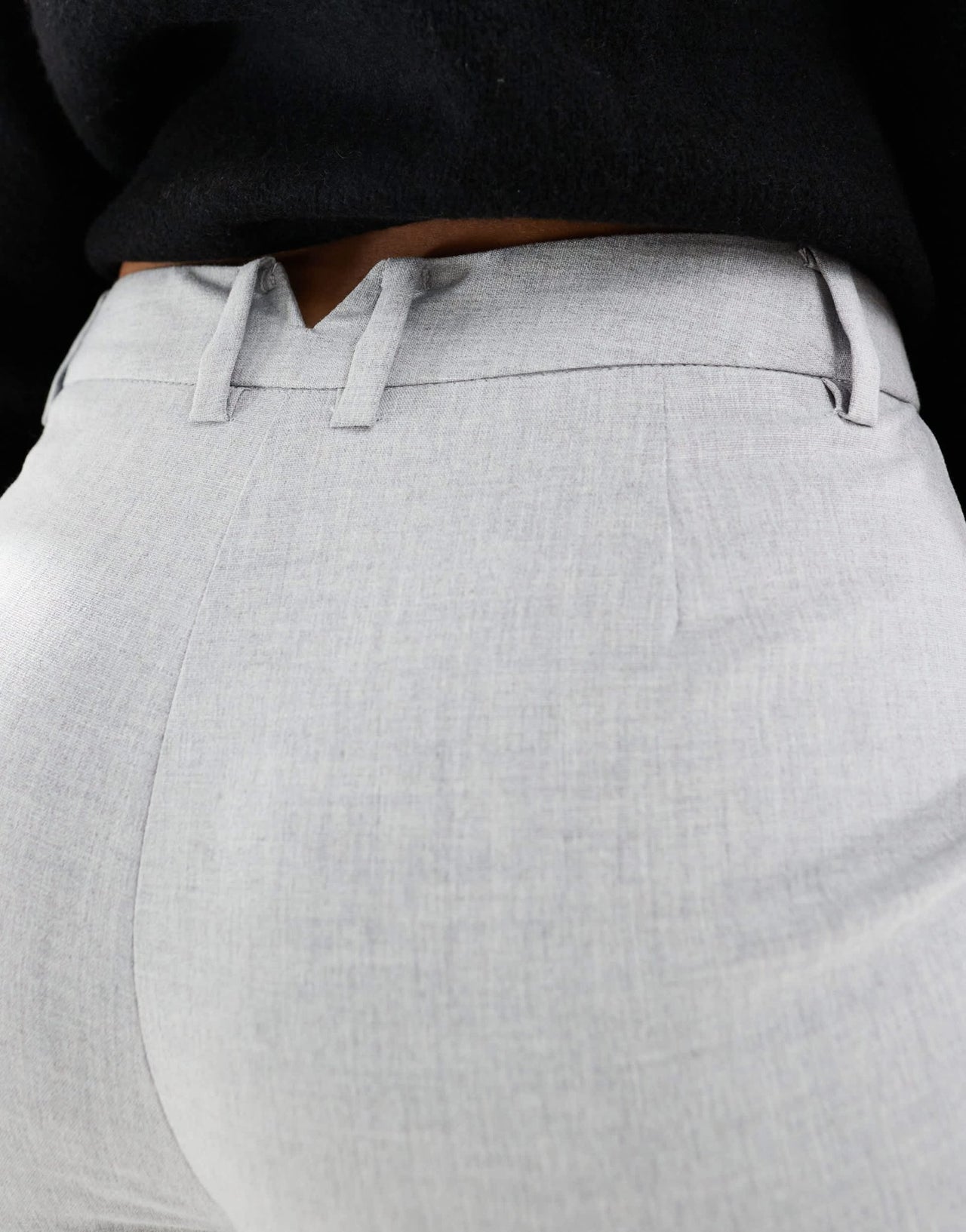 ASOS DESIGN tailored slim straight trousers in light grey - ASOS Sample Sale