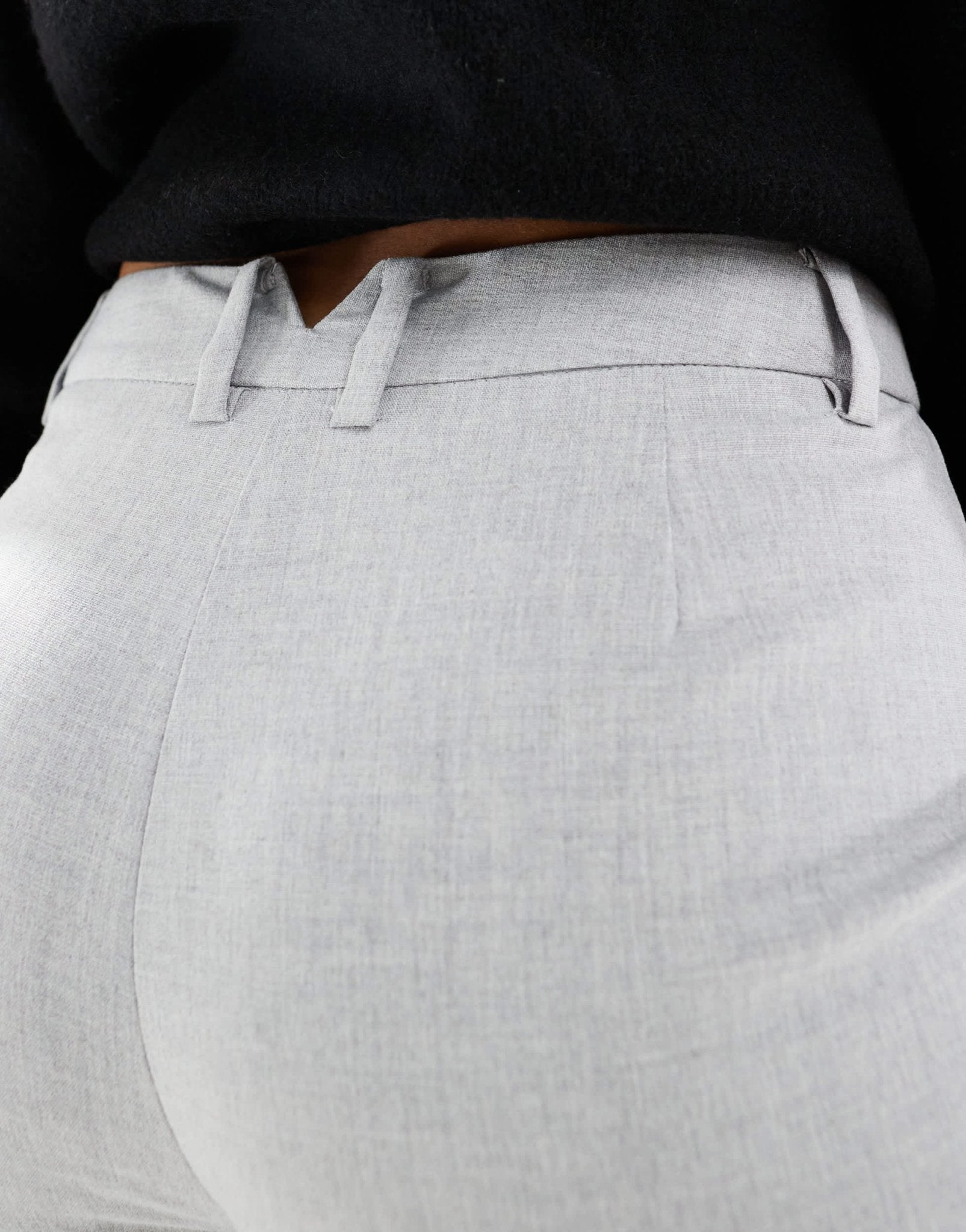 ASOS DESIGN tailored slim straight trousers in light grey - ASOS Sample Sale