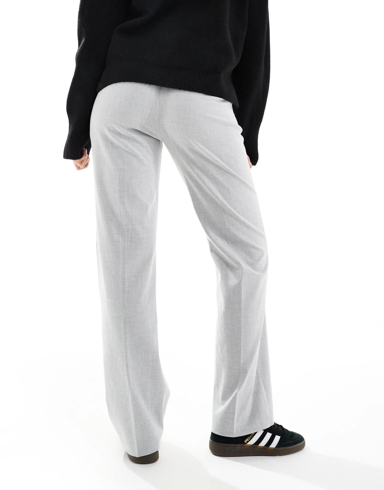 ASOS DESIGN tailored slim straight trousers in light grey - ASOS Sample Sale