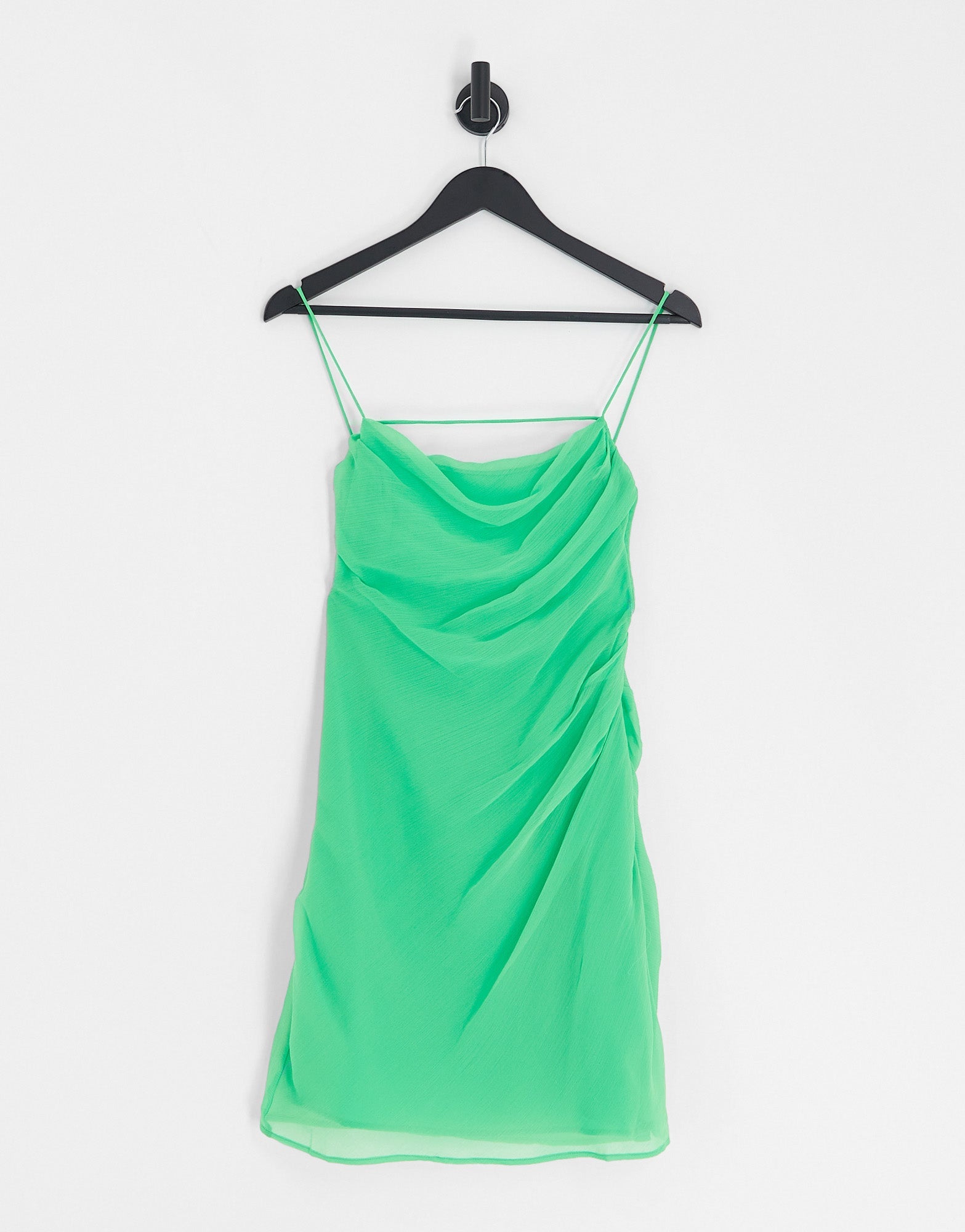 ASOS DESIGN Tall multi strap layer mini dress in green - ASOS Sample Sale
