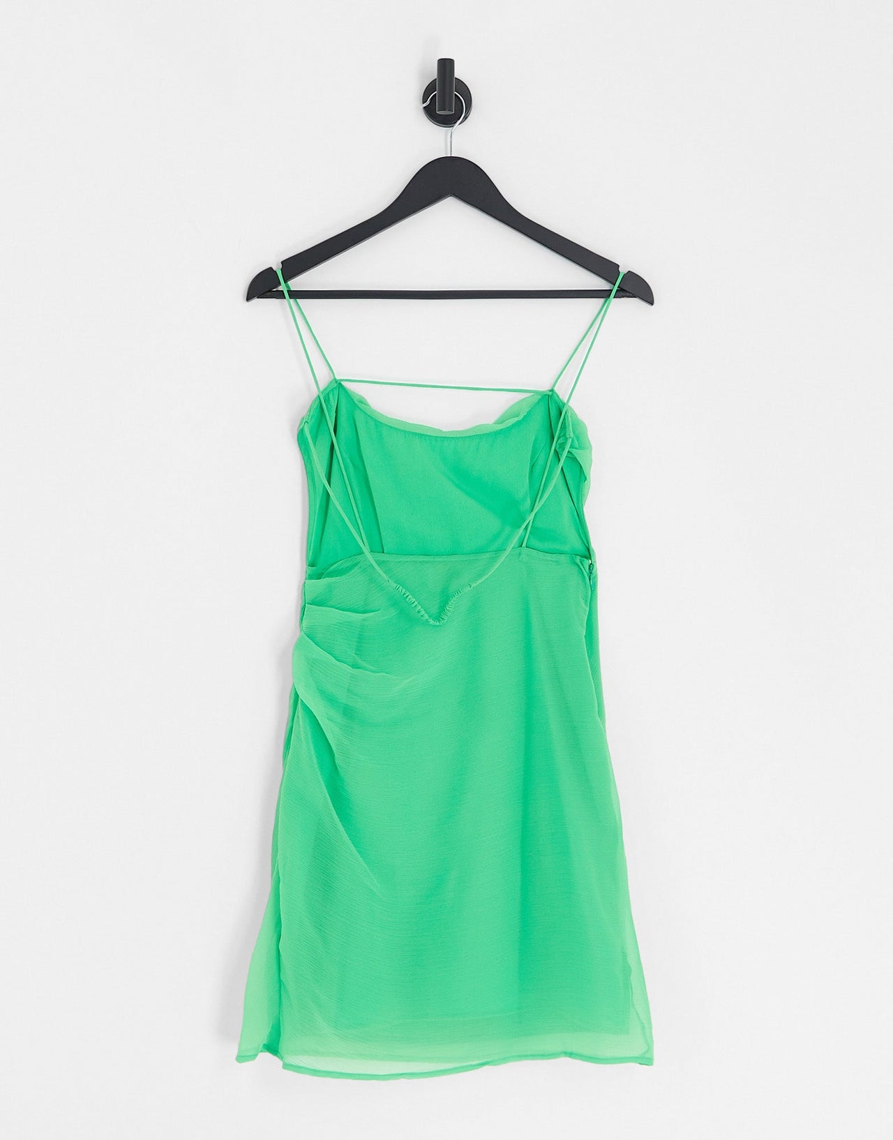 ASOS DESIGN Tall multi strap layer mini dress in green - ASOS Sample Sale