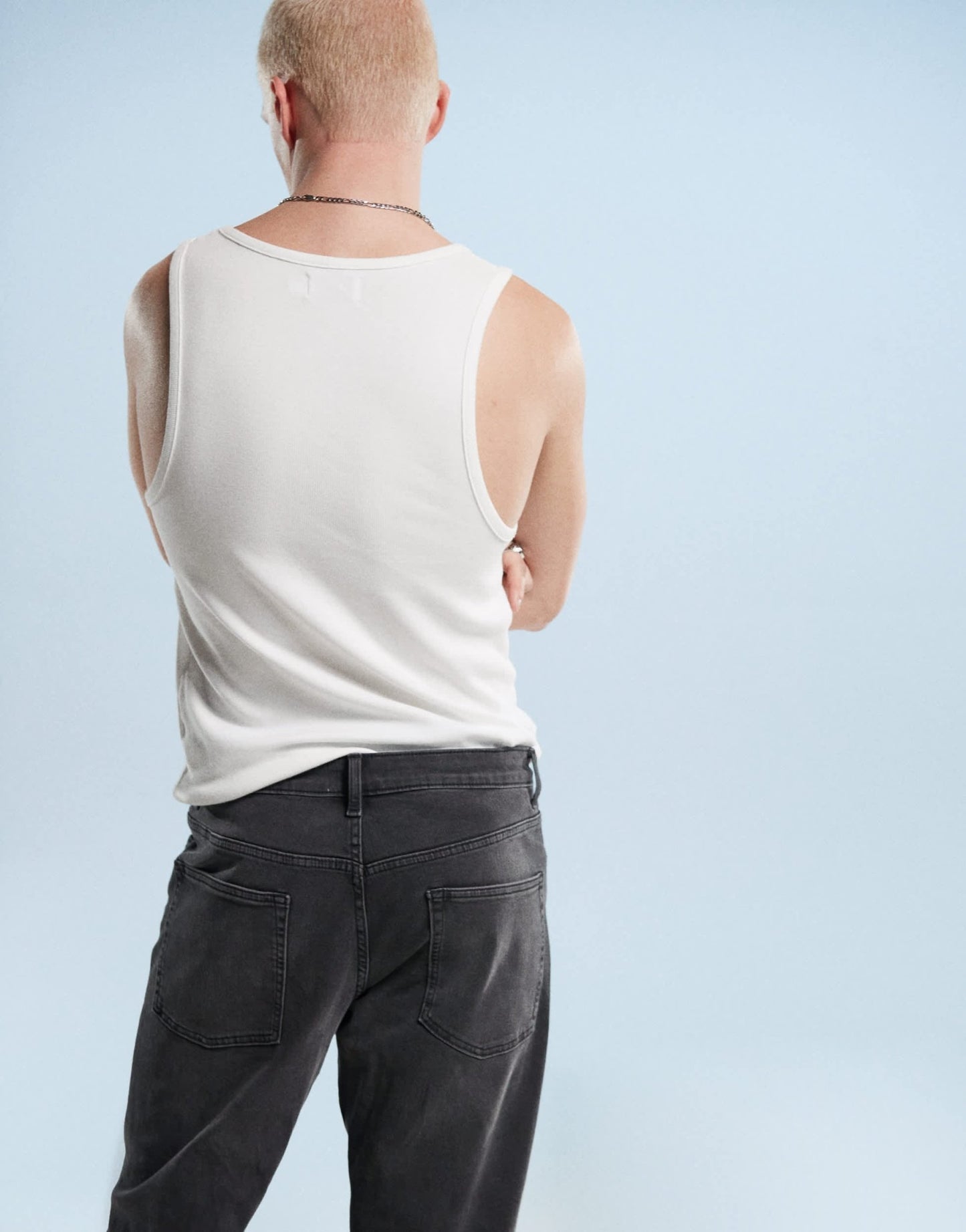 ASOS DESIGN tapered jeans in black wash - ASOS Sample Sale