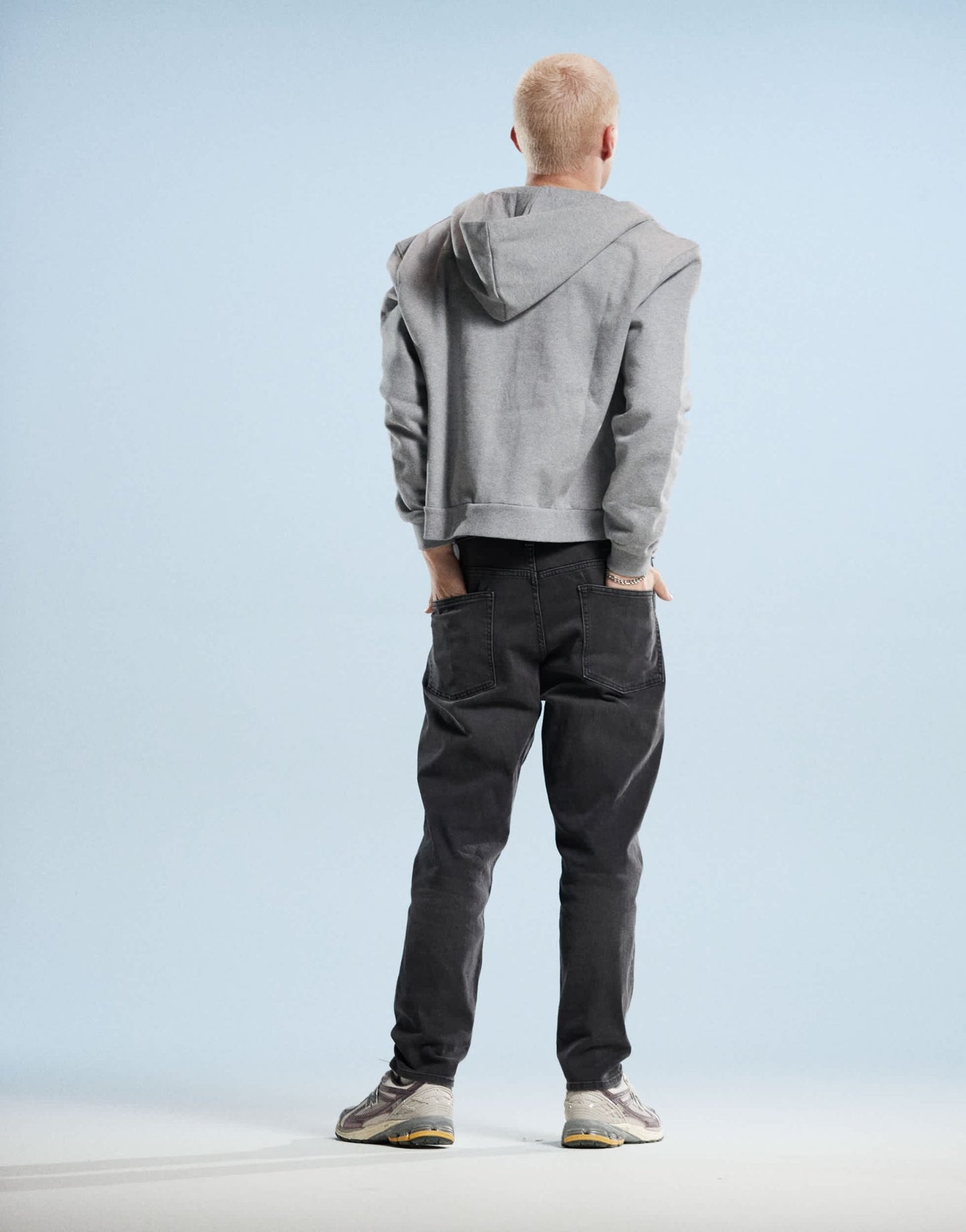 ASOS DESIGN tapered jeans in black wash - ASOS Sample Sale