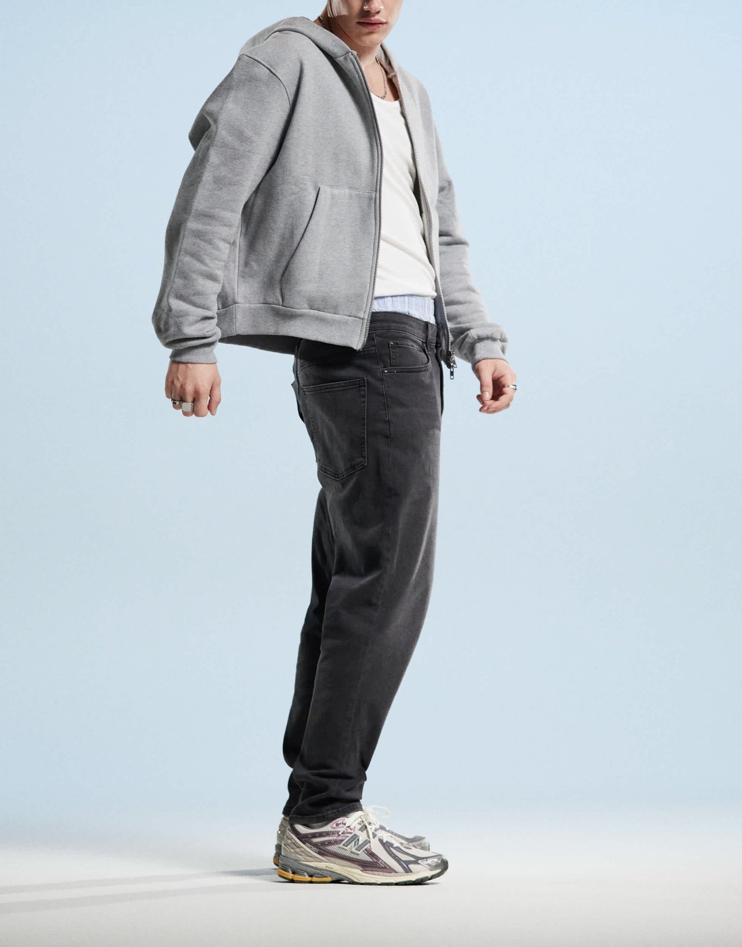 ASOS DESIGN tapered jeans in black wash - ASOS Sample Sale