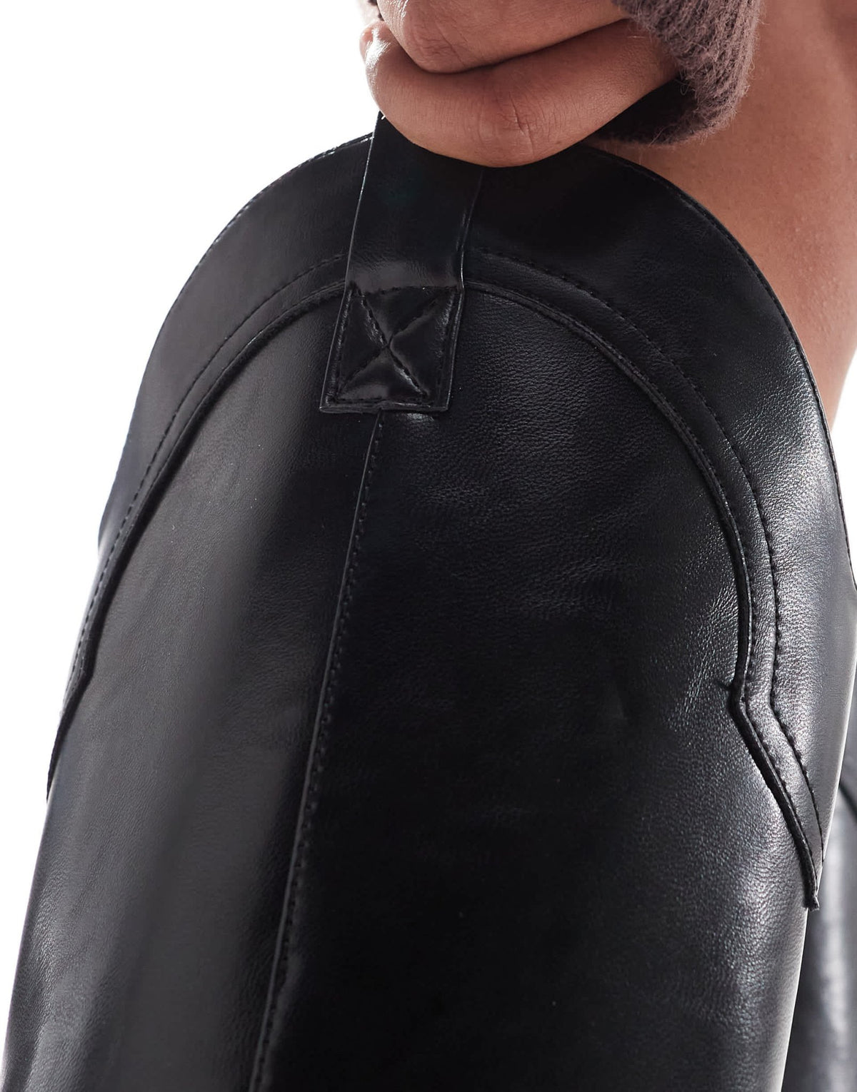 ASOS DESIGN Wide Fit Claudia western knee boots in black - ASOS Sample Sale