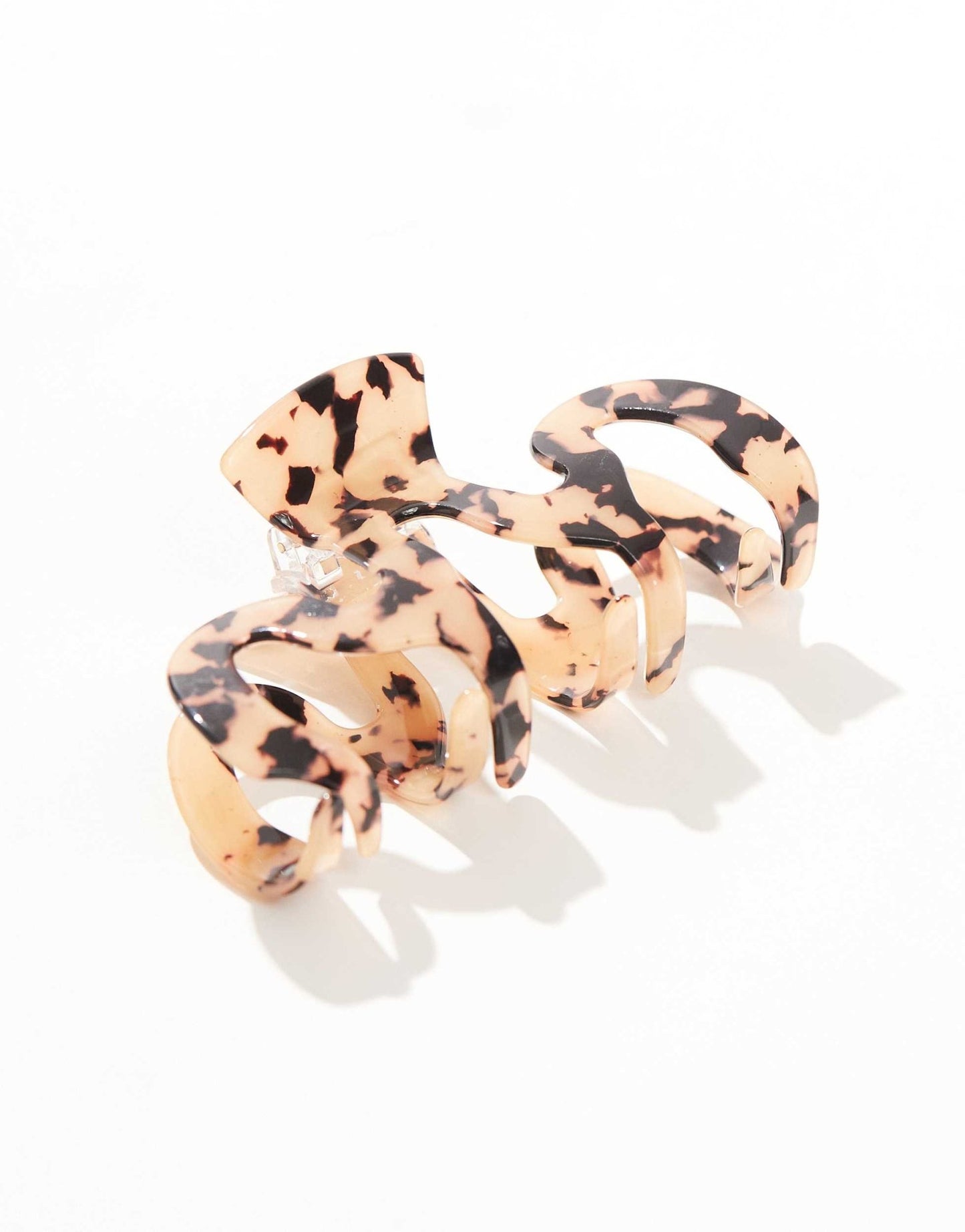 ASOS DESIGN XL hair clip claw in tort - ASOS Sample Sale