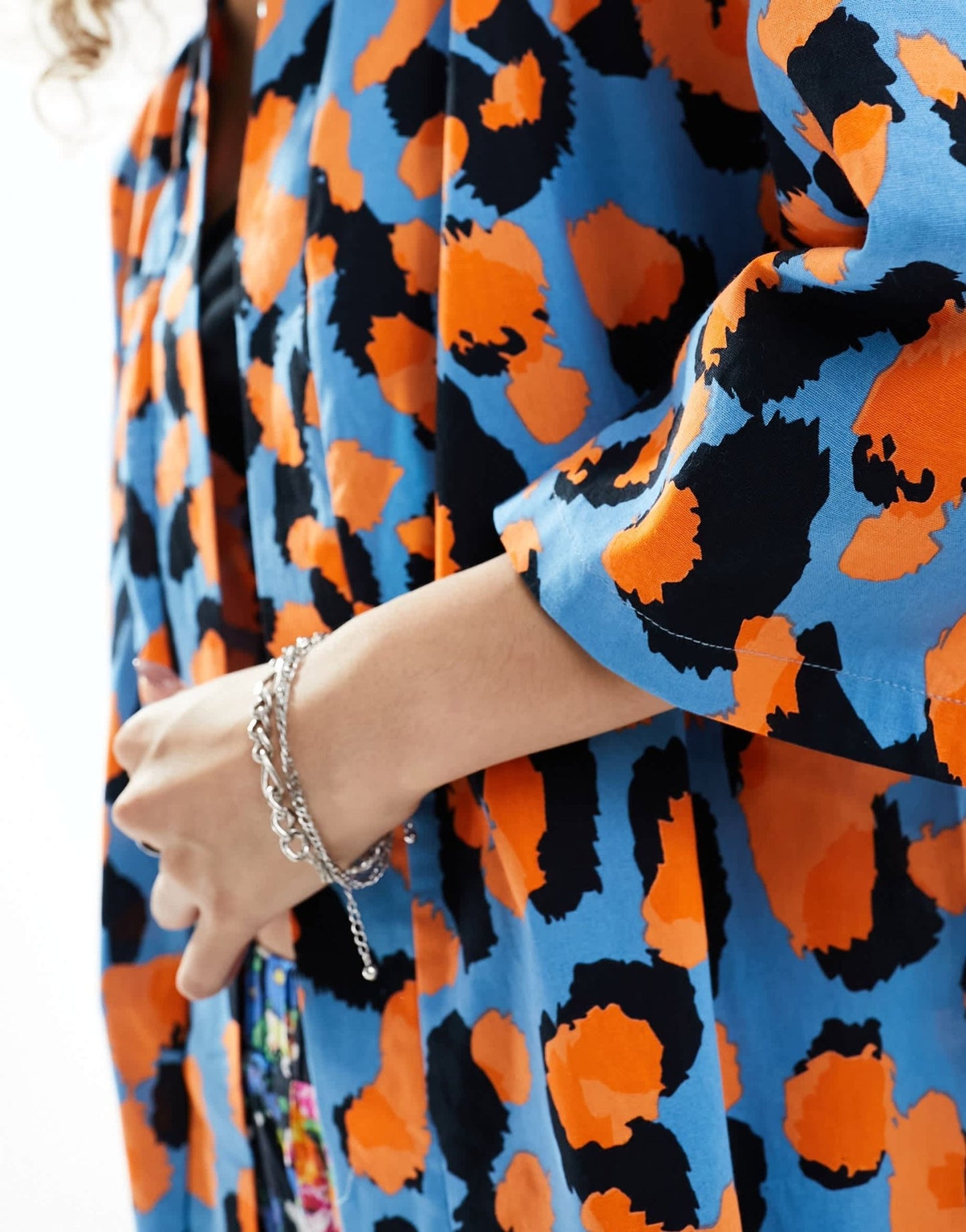 ASOS MADE IN KENYA floral print kimono co ord - ASOS Sample Sale