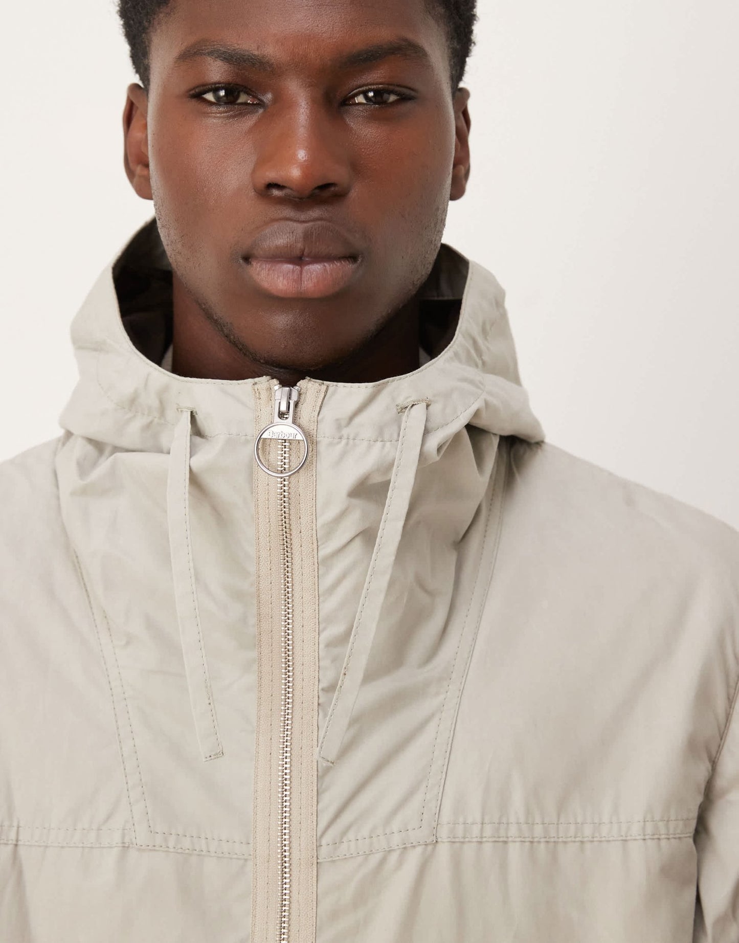 Barbour Re-engineered endurance casual jacket in stone - STONE - ASOS Sample Sale